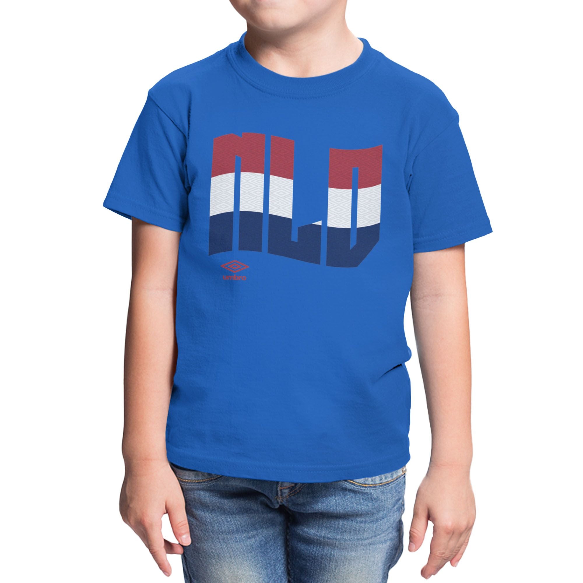 Umbro Kids Netherlands Wavy Logo T-Shirt