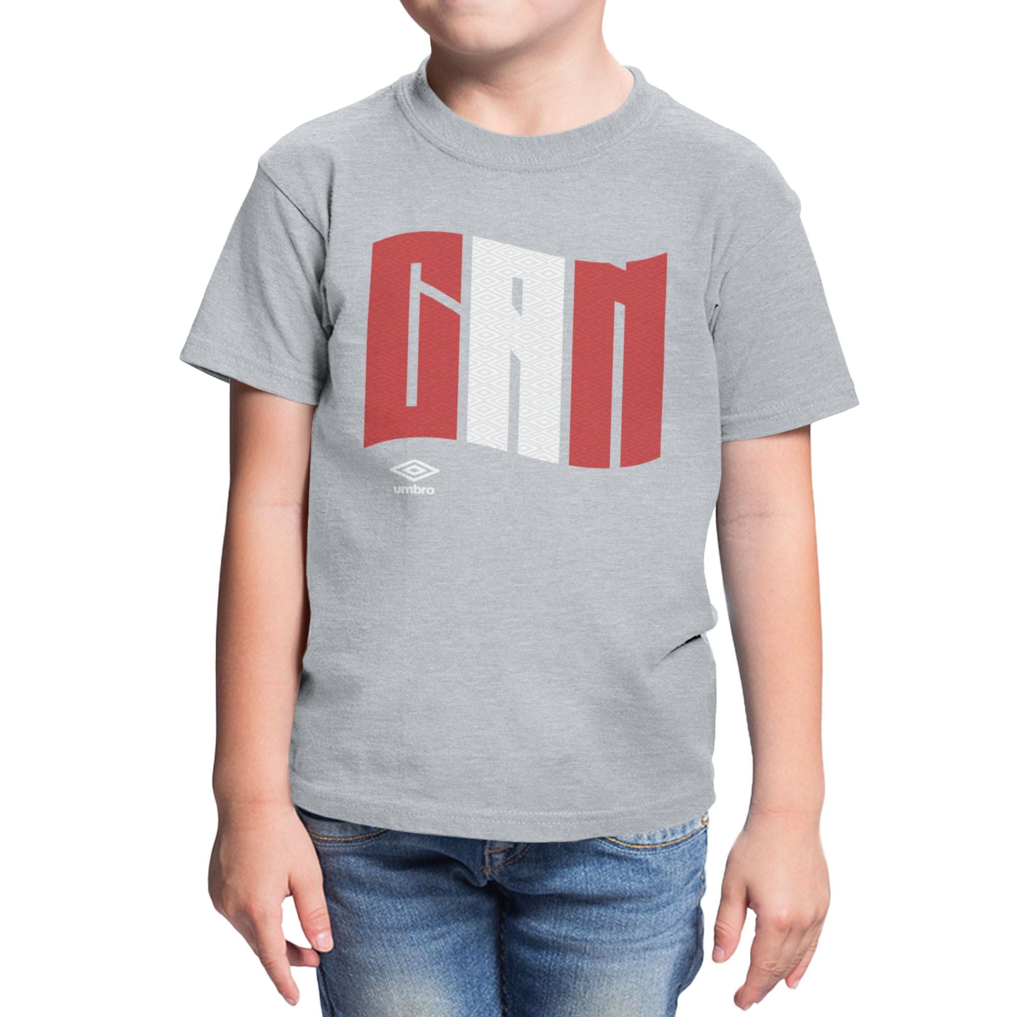 Umbro Kids Canada Wavy Logo T-Shirt