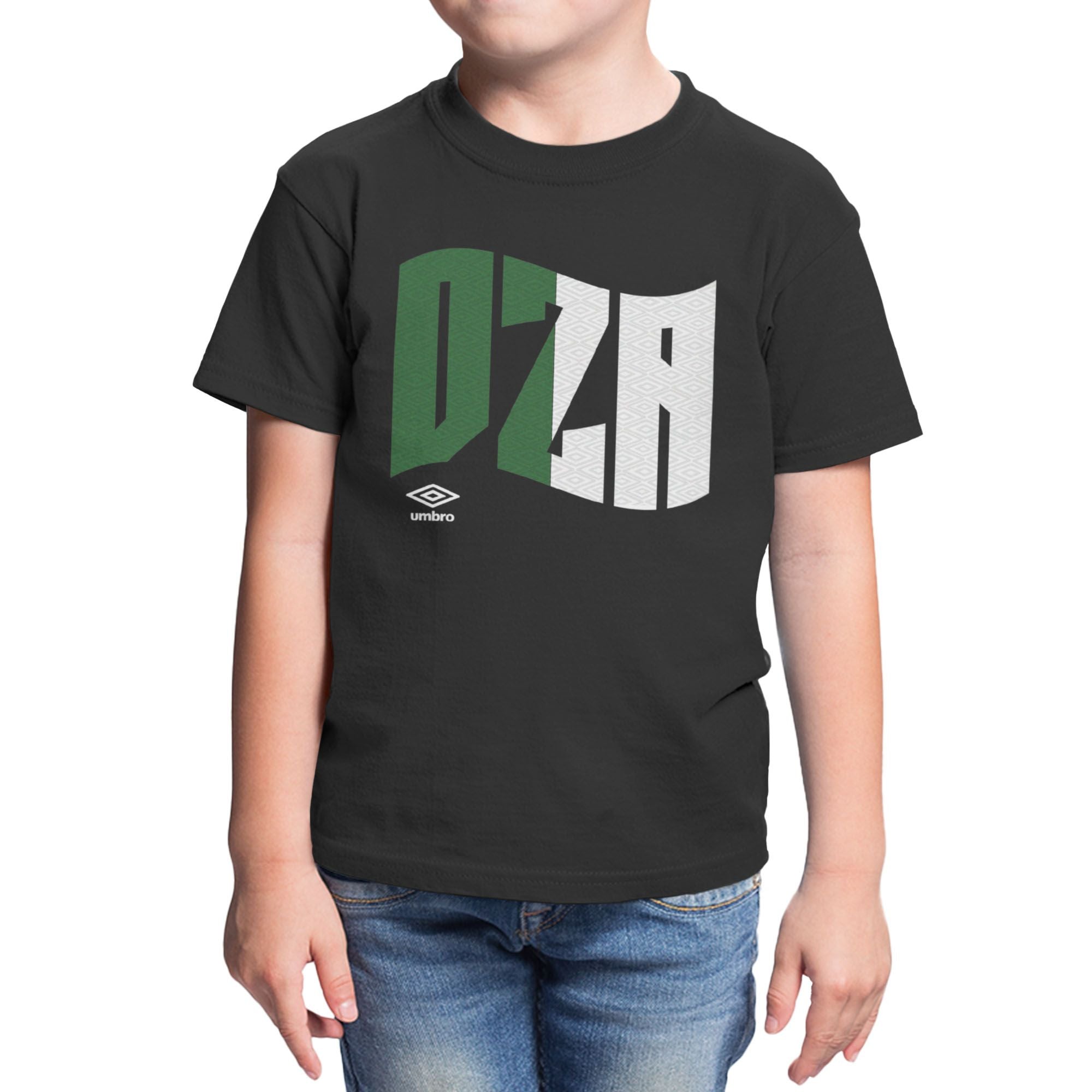 Umbro Kids Algeria Wavy Logo T-Shirt