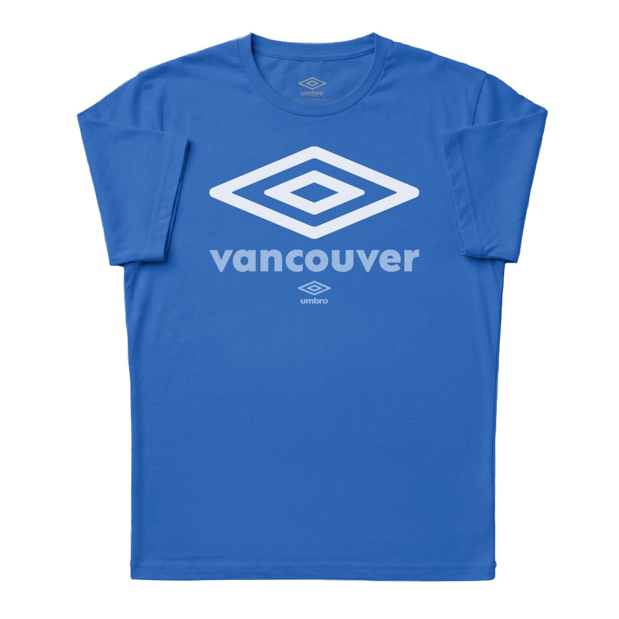 Umbro Vancouver City Diamond Logo T-Shirt Royal