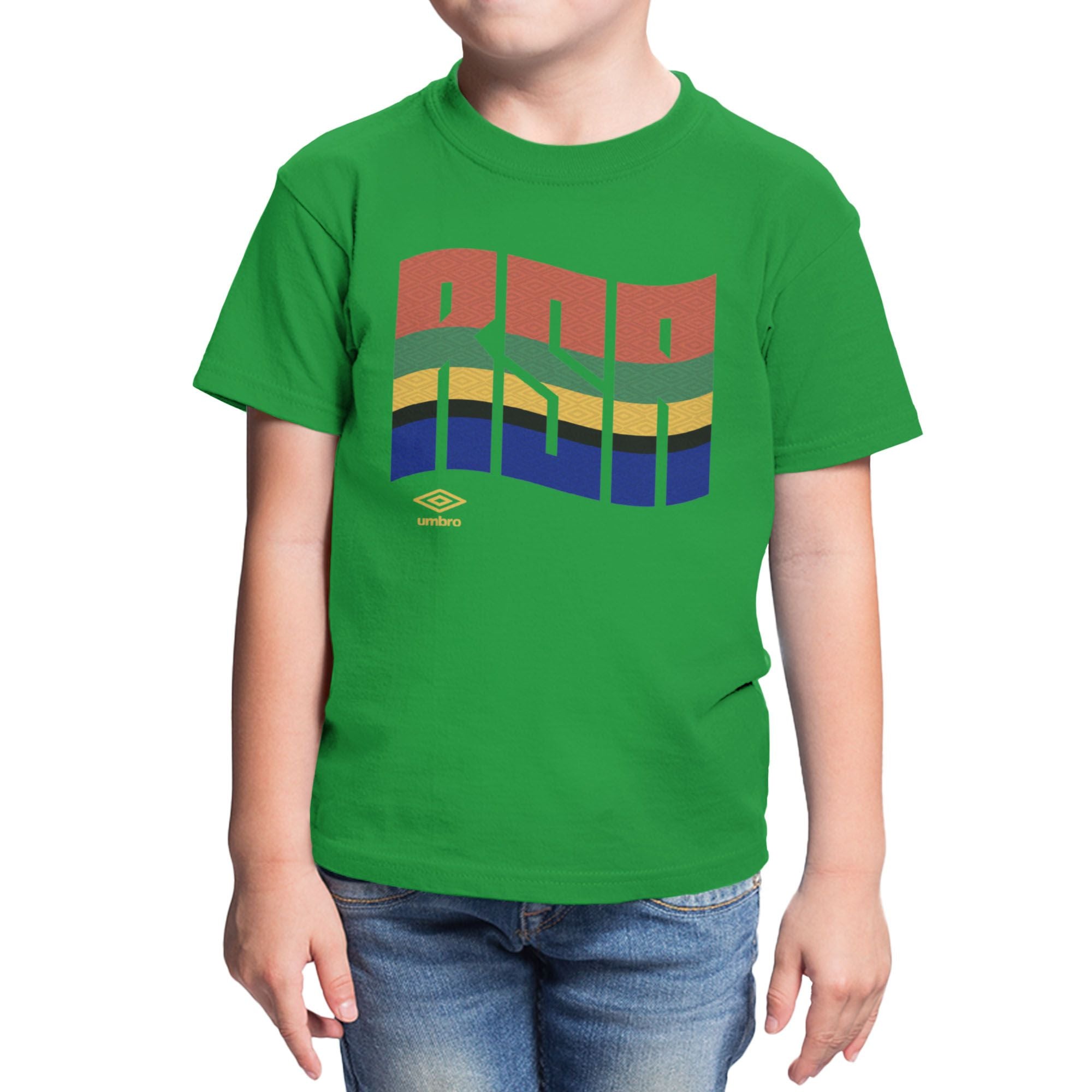 Umbro Kids South Africa Wavy Logo T-Shirt