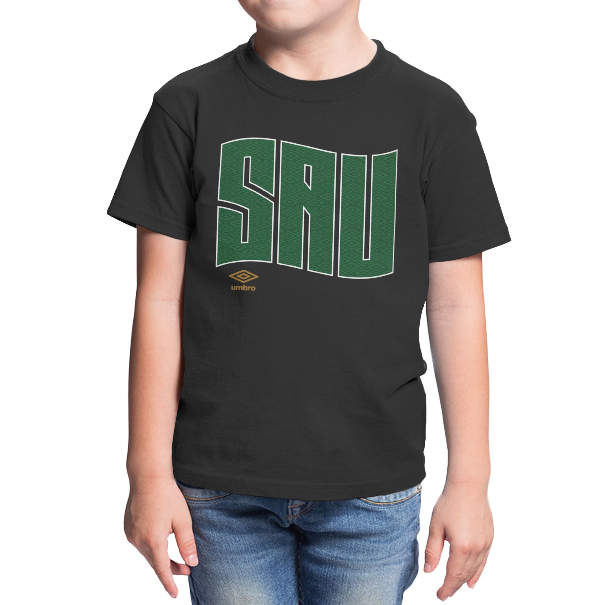 Umbro Kids Saudi Arabia Wavy Logo T-Shirt