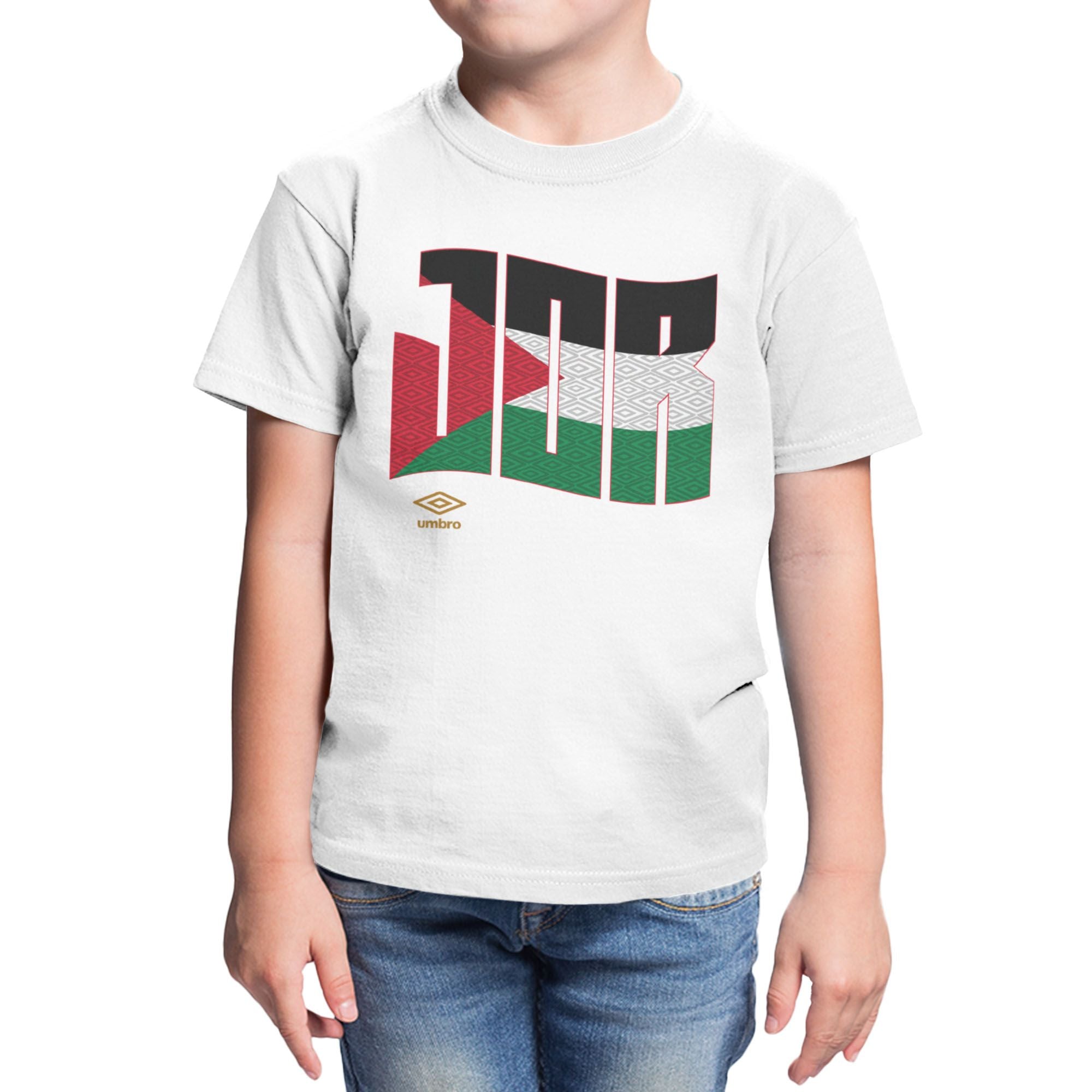 Umbro Kids Jordan Wavy Logo T-Shirt