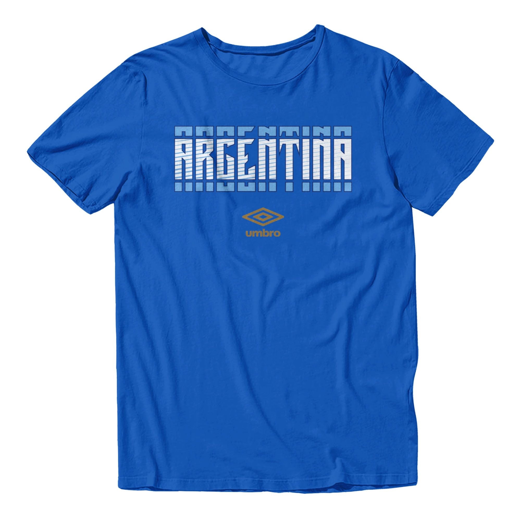 Umbro Argentina Stacked Soccer T-Shirt Royal