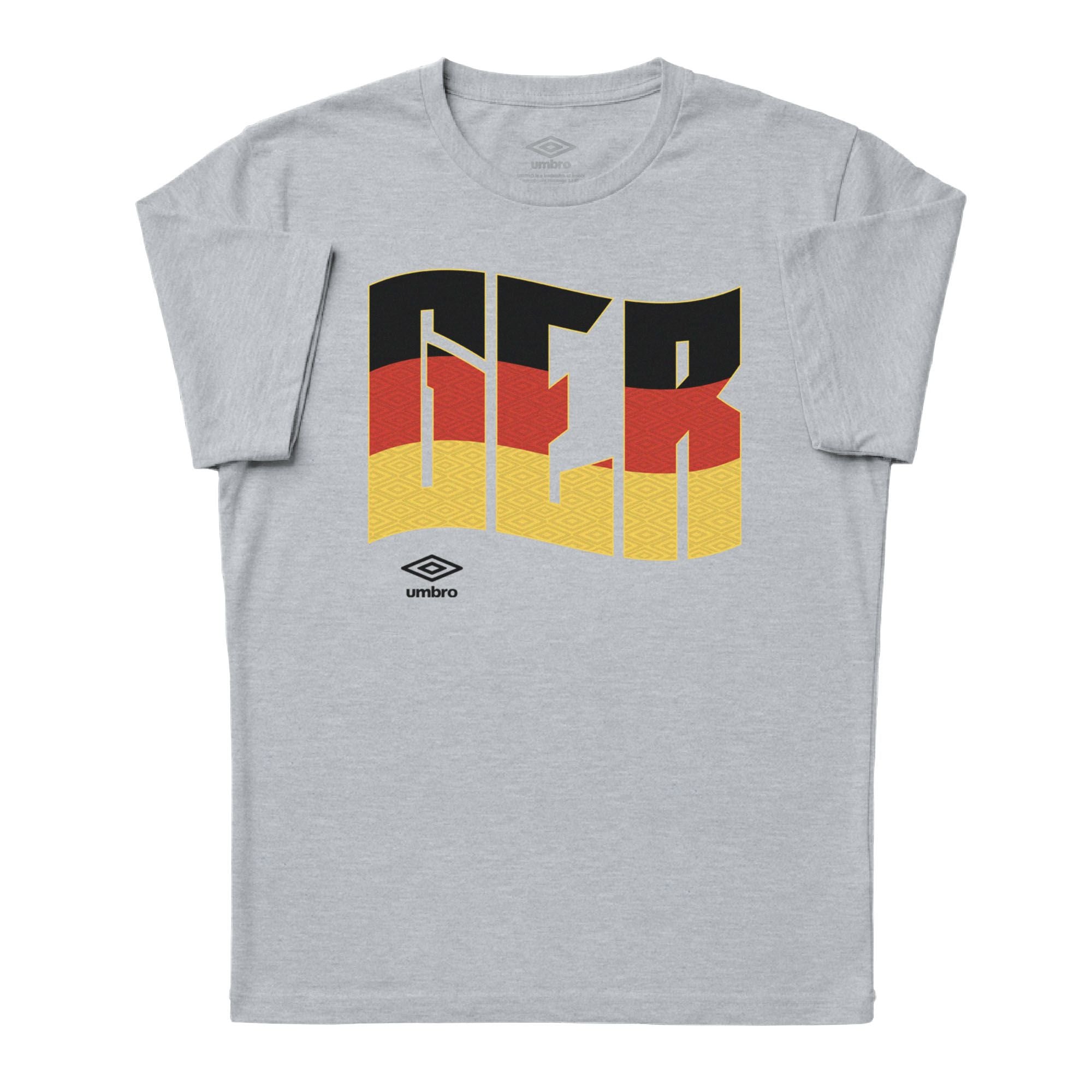 Umbro Germany Wavy Logo T-Shirt Sport Grey