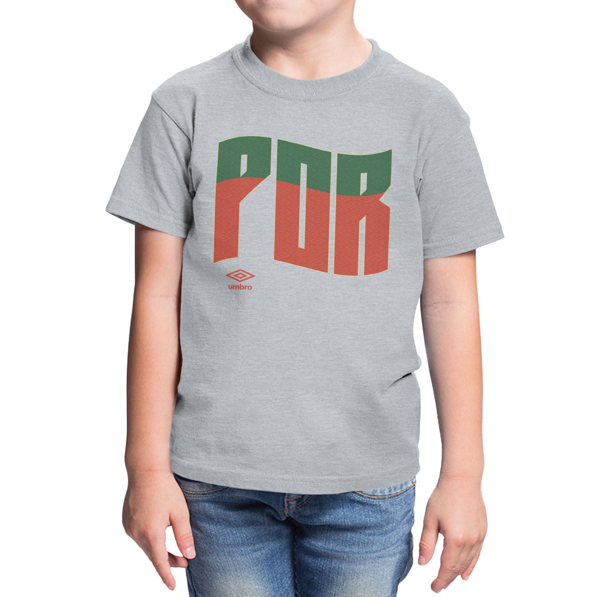 Umbro Kids Portugal Wavy Logo T-Shirt