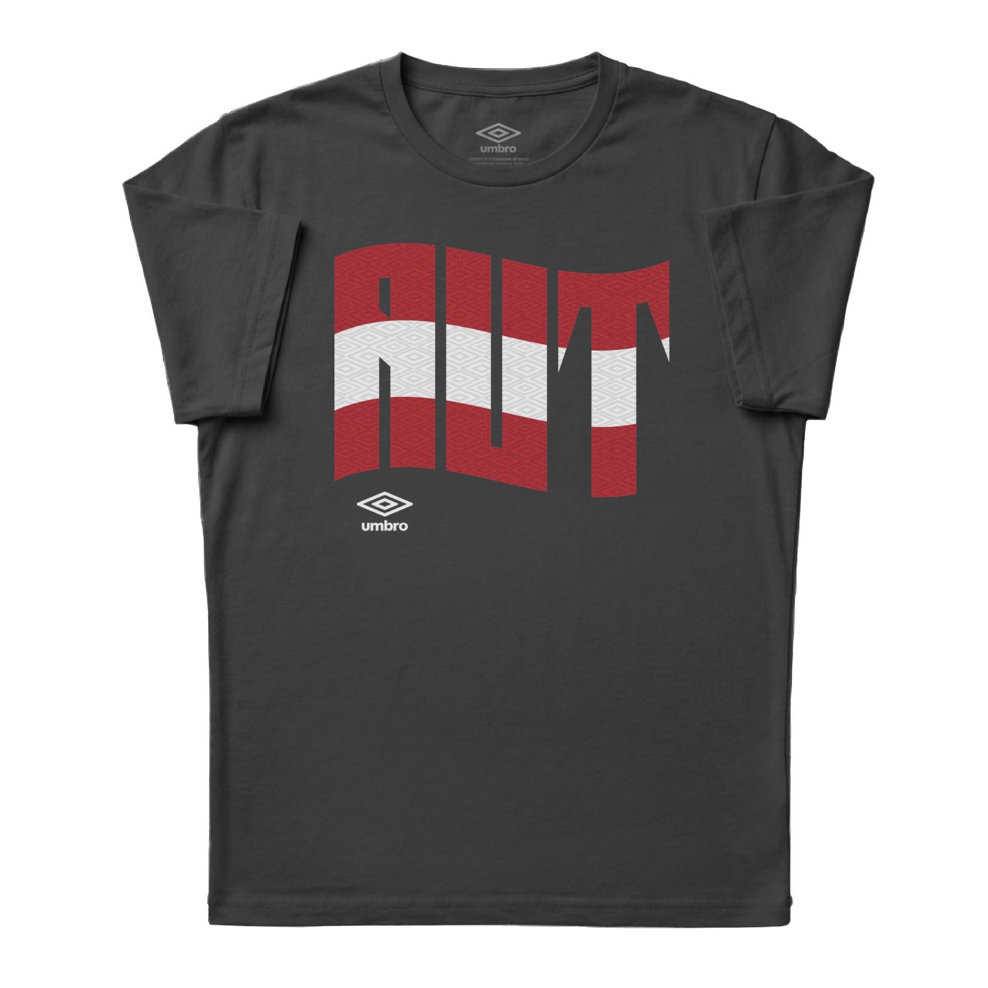 Umbro Austria Wavy Logo T-Shirt Black