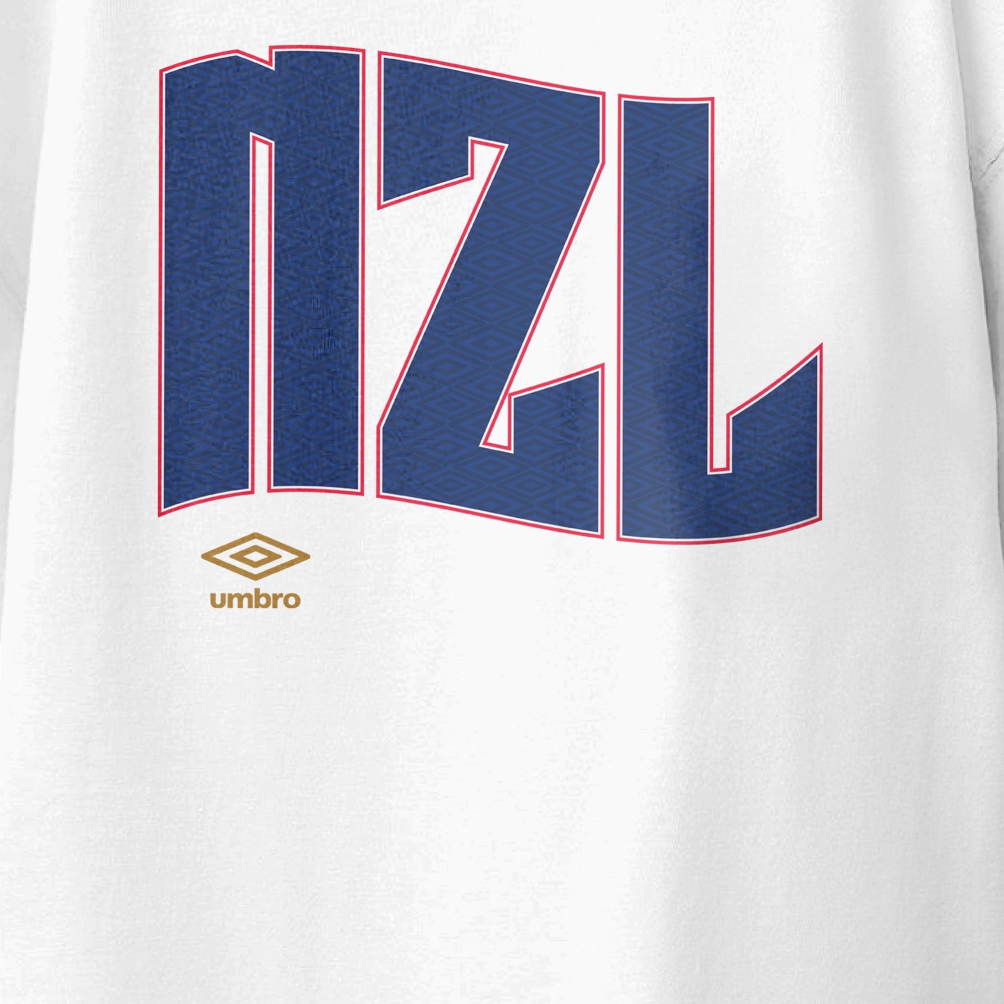 Umbro Kids New Zealand Wavy Logo T-Shirt