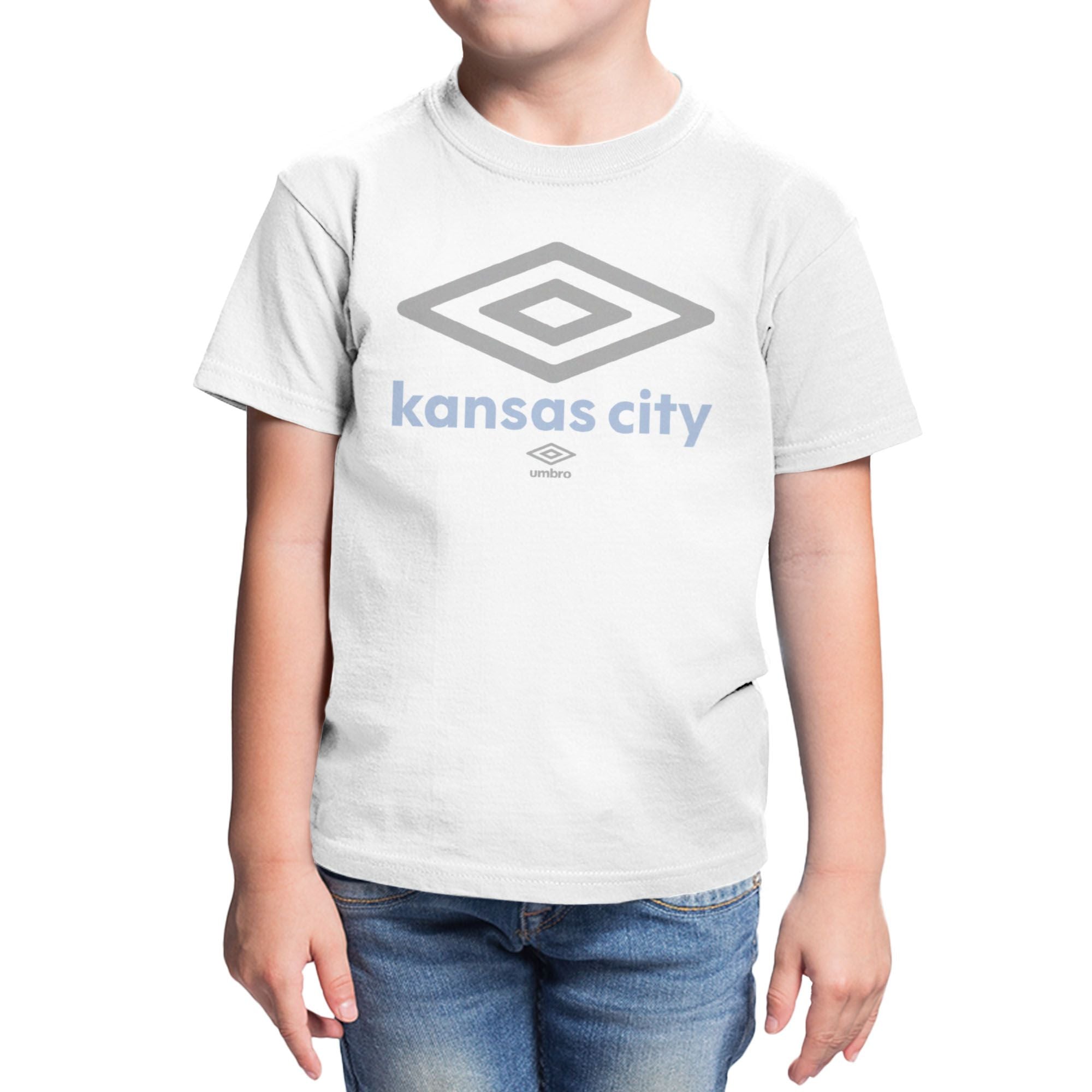 Umbro Kids Kansas City Diamond Logo T-Shirt