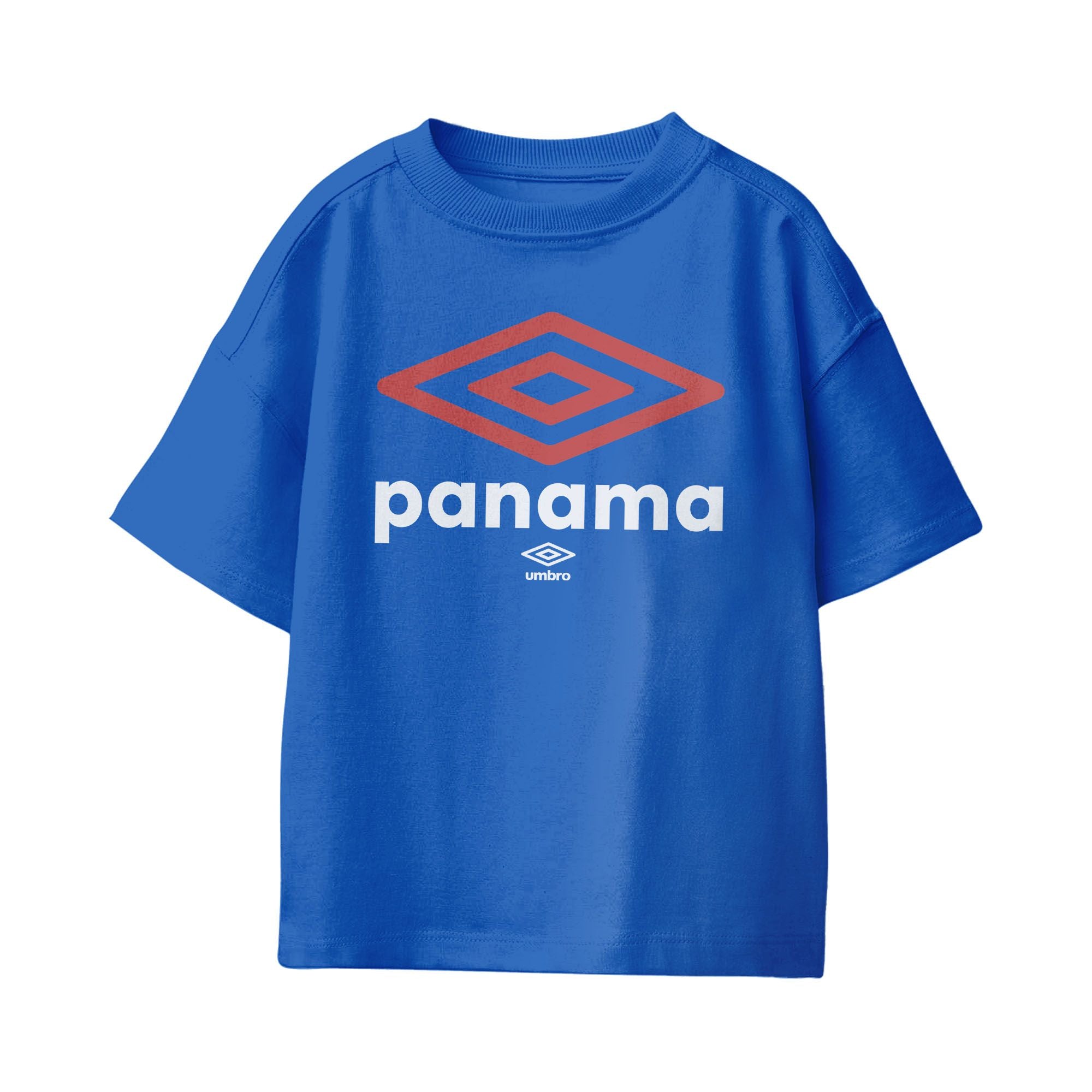 Umbro Kids Unisex Panama Diamond Logo T-Shirt Royal