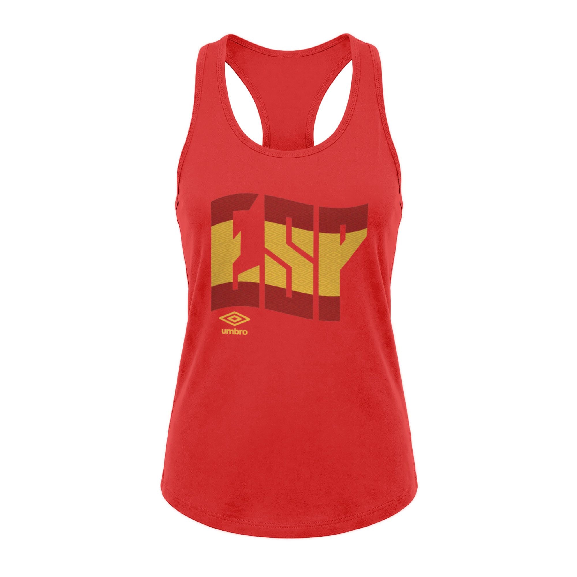Umbro Spain Wavy Logo Tank Red