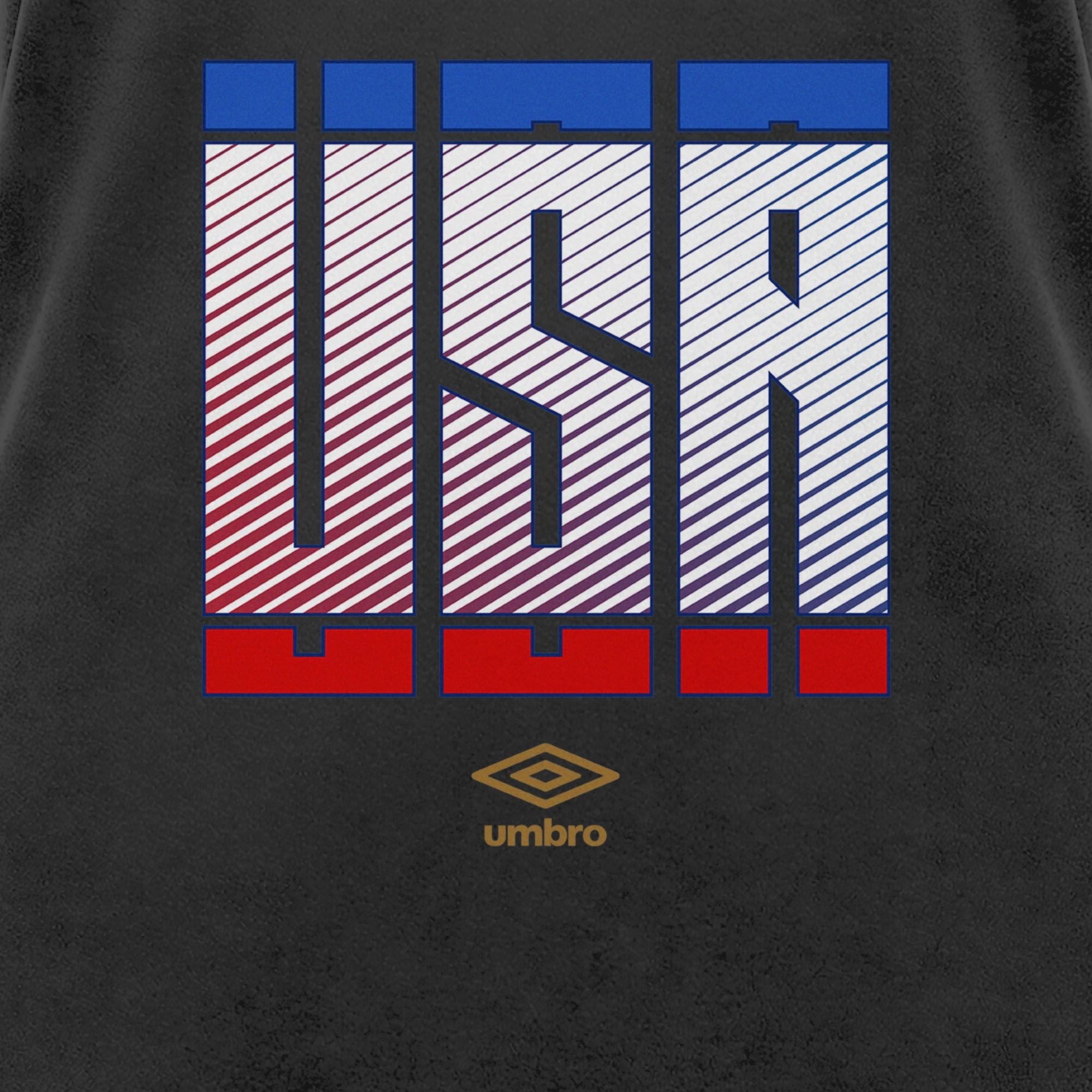Umbro USA Stacked Soccer Tank Black