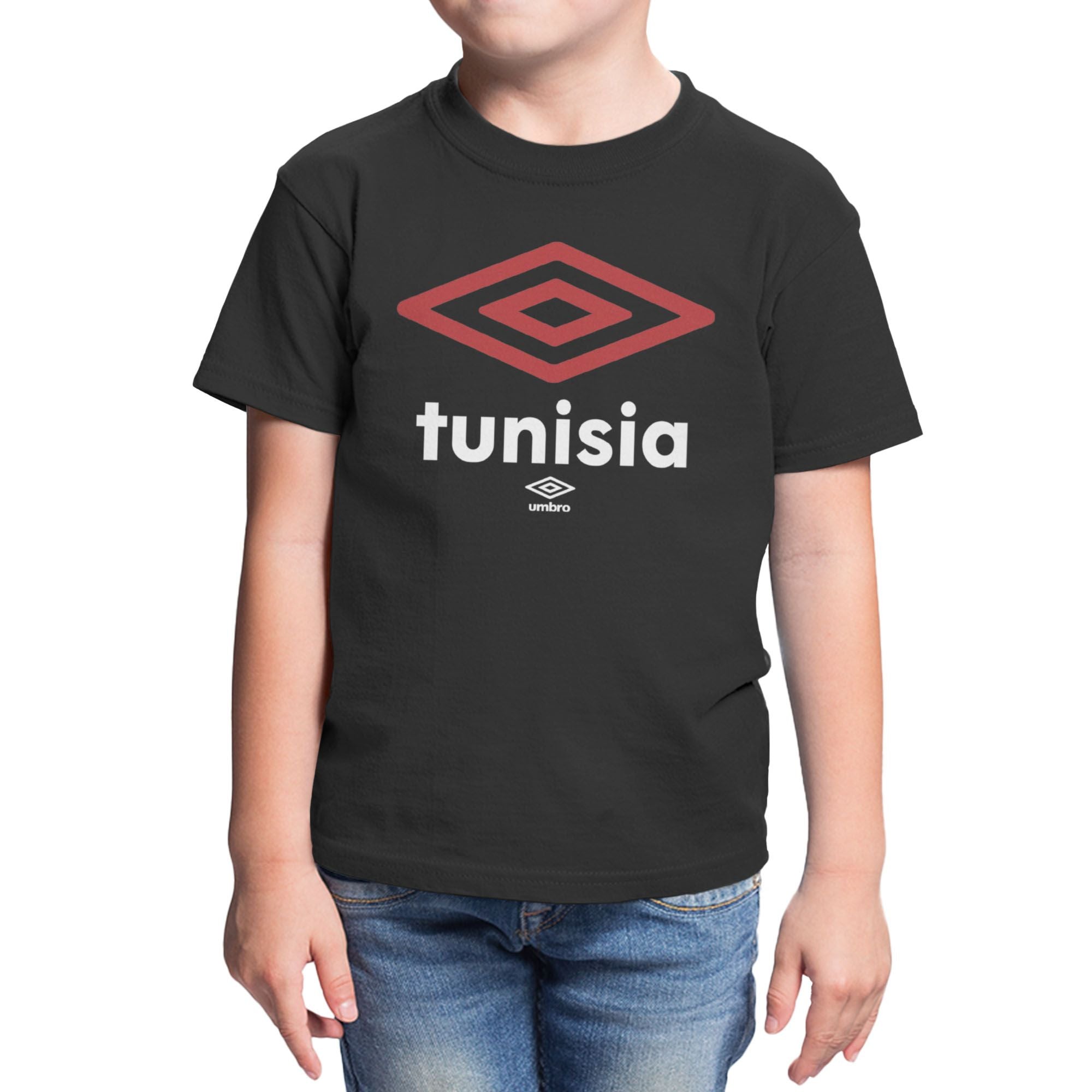 Umbro Kids Tunisia Diamond Logo T-Shirt