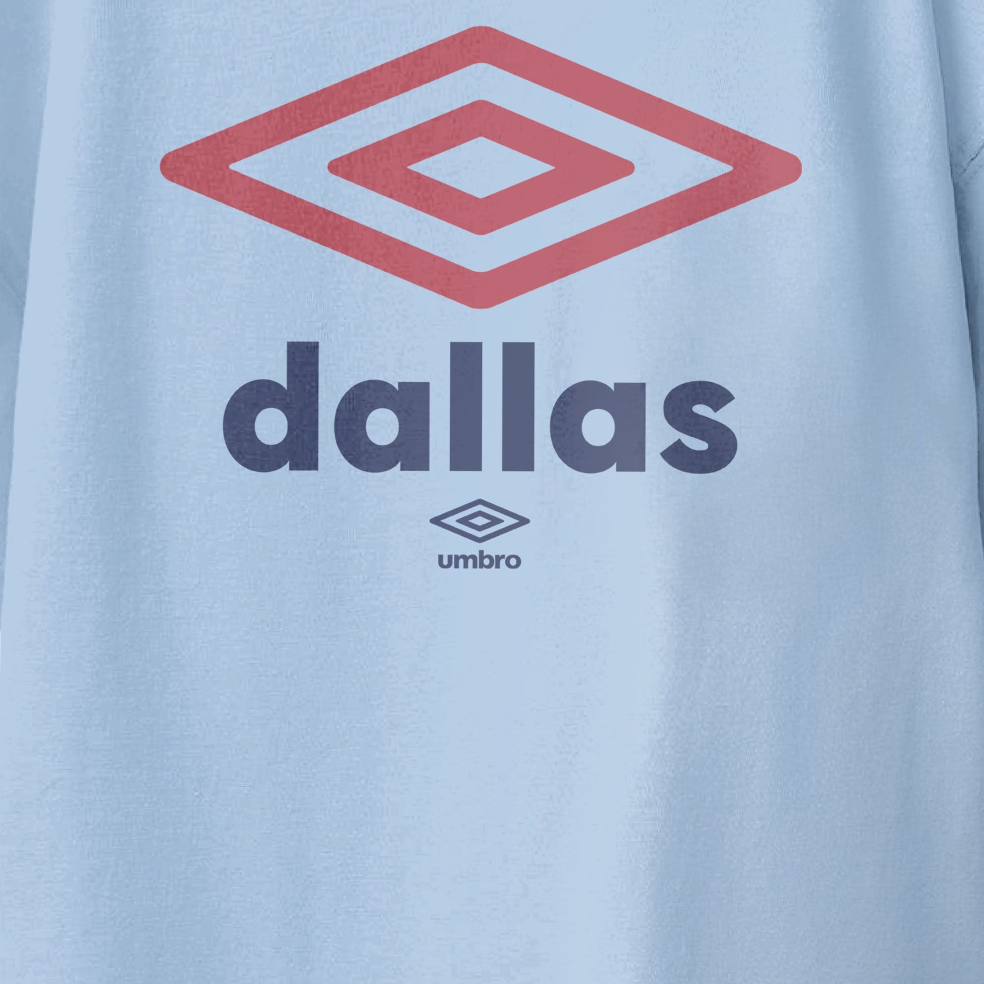 Umbro Kids Dallas City Diamond Logo T-Shirt