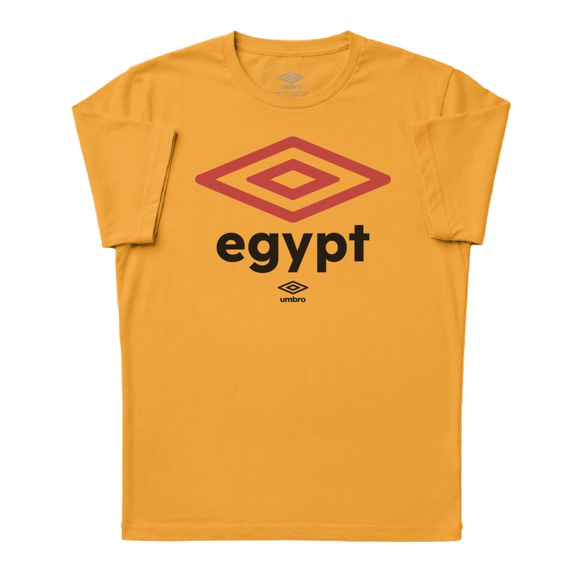 Umbro Egypt Diamond Logo T-Shirt Gold