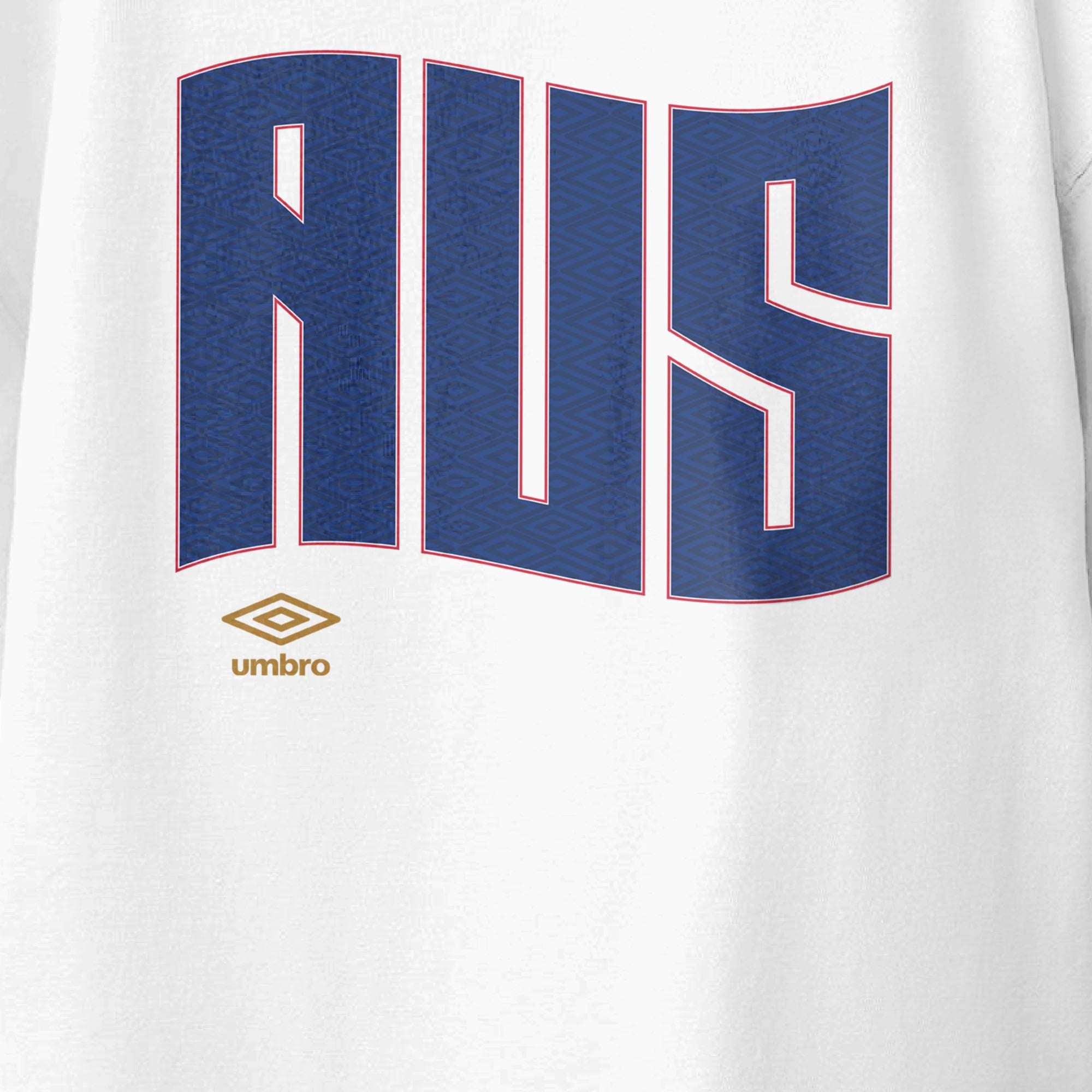 Umbro Kids Australia Wavy Logo T-Shirt