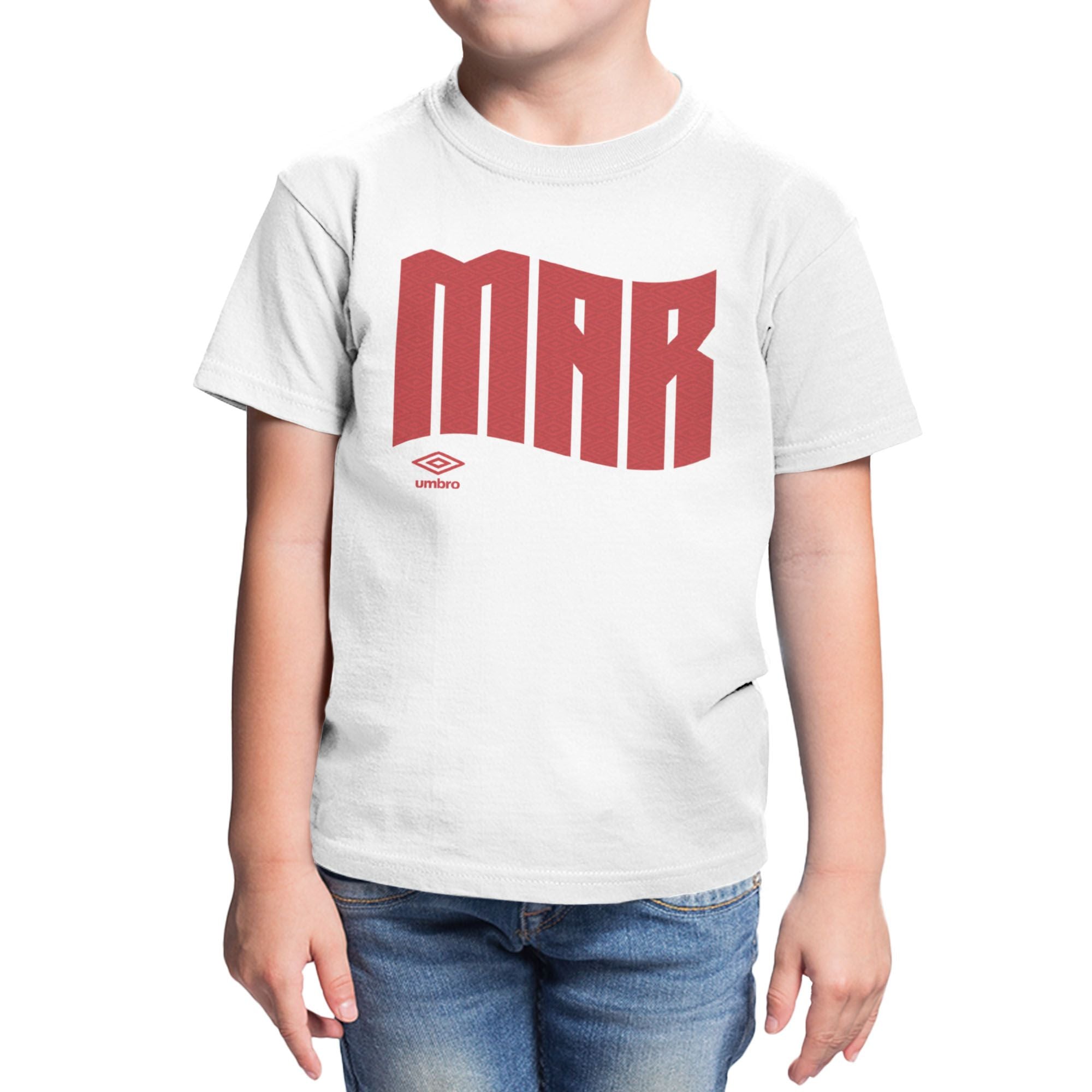 Umbro Kids Morocco Wavy Logo T-Shirt