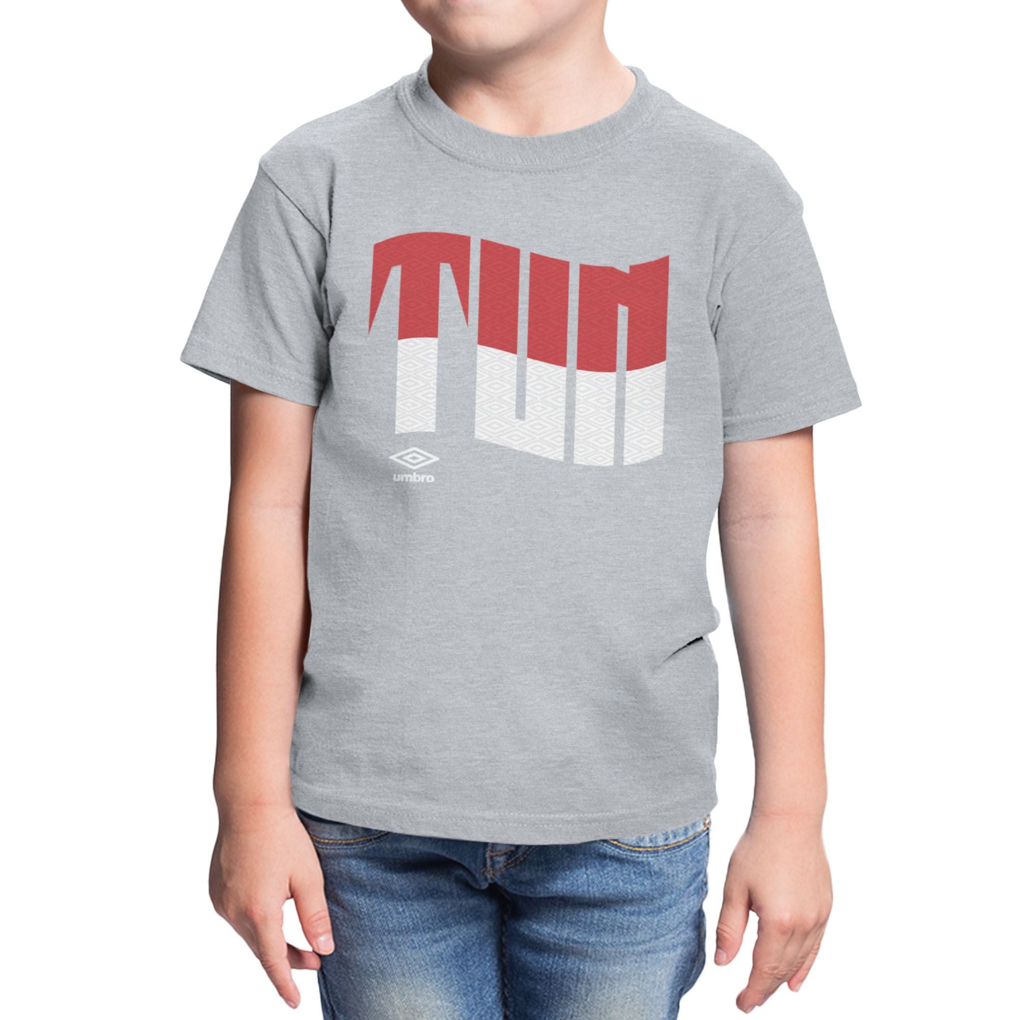 Umbro Kids Tunisia Wavy Logo T-Shirt