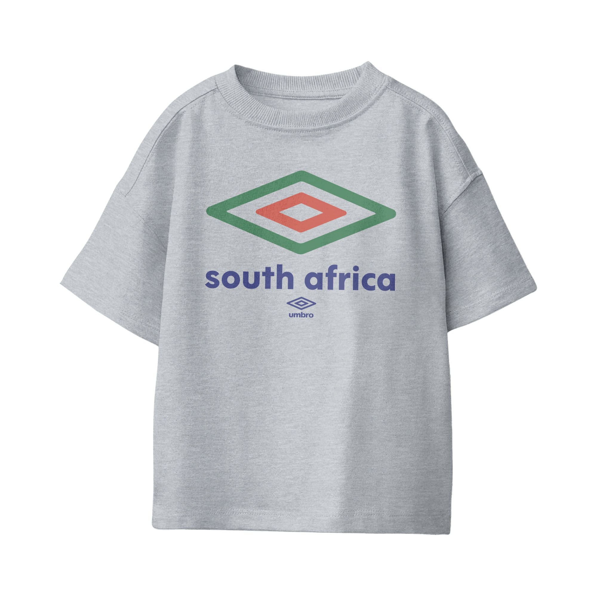 Umbro Kids South Africa Diamond Logo T-Shirt Sport Grey