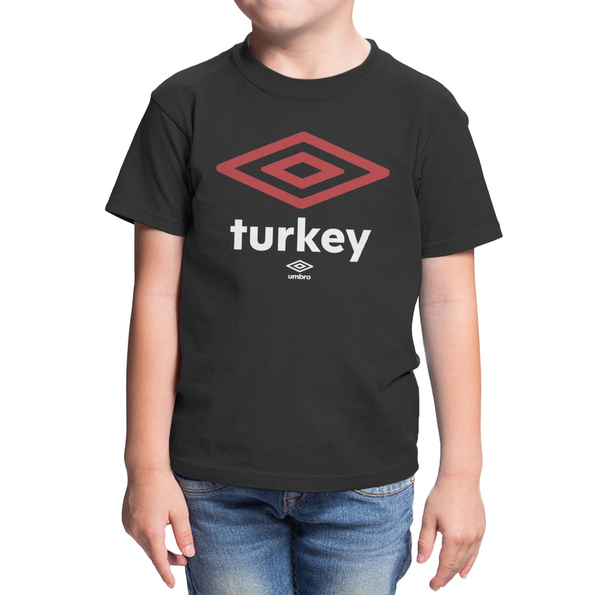 Umbro Kids Turkey Diamond Logo T-Shirt