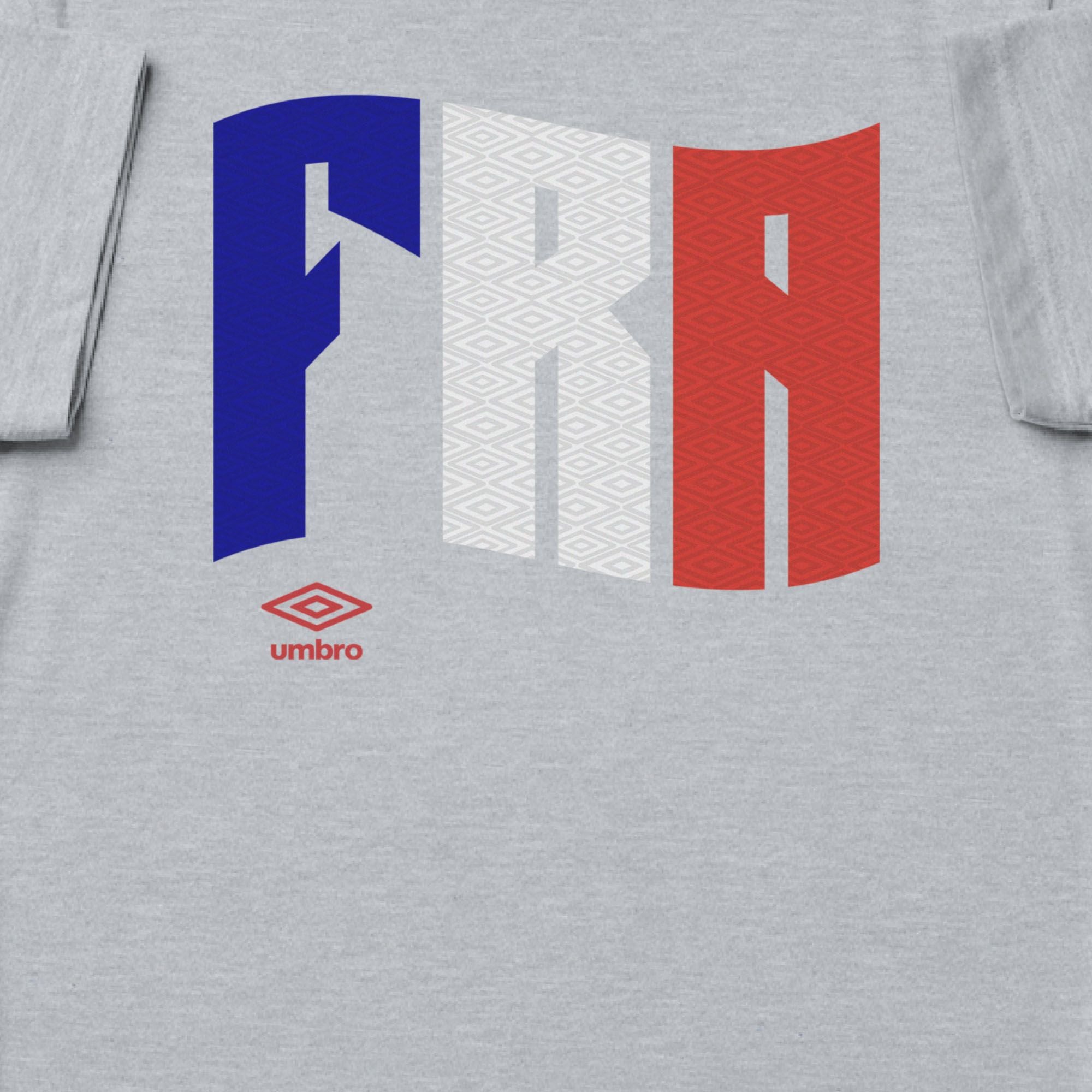 Umbro Adult France Wavy Logo T-Shirt