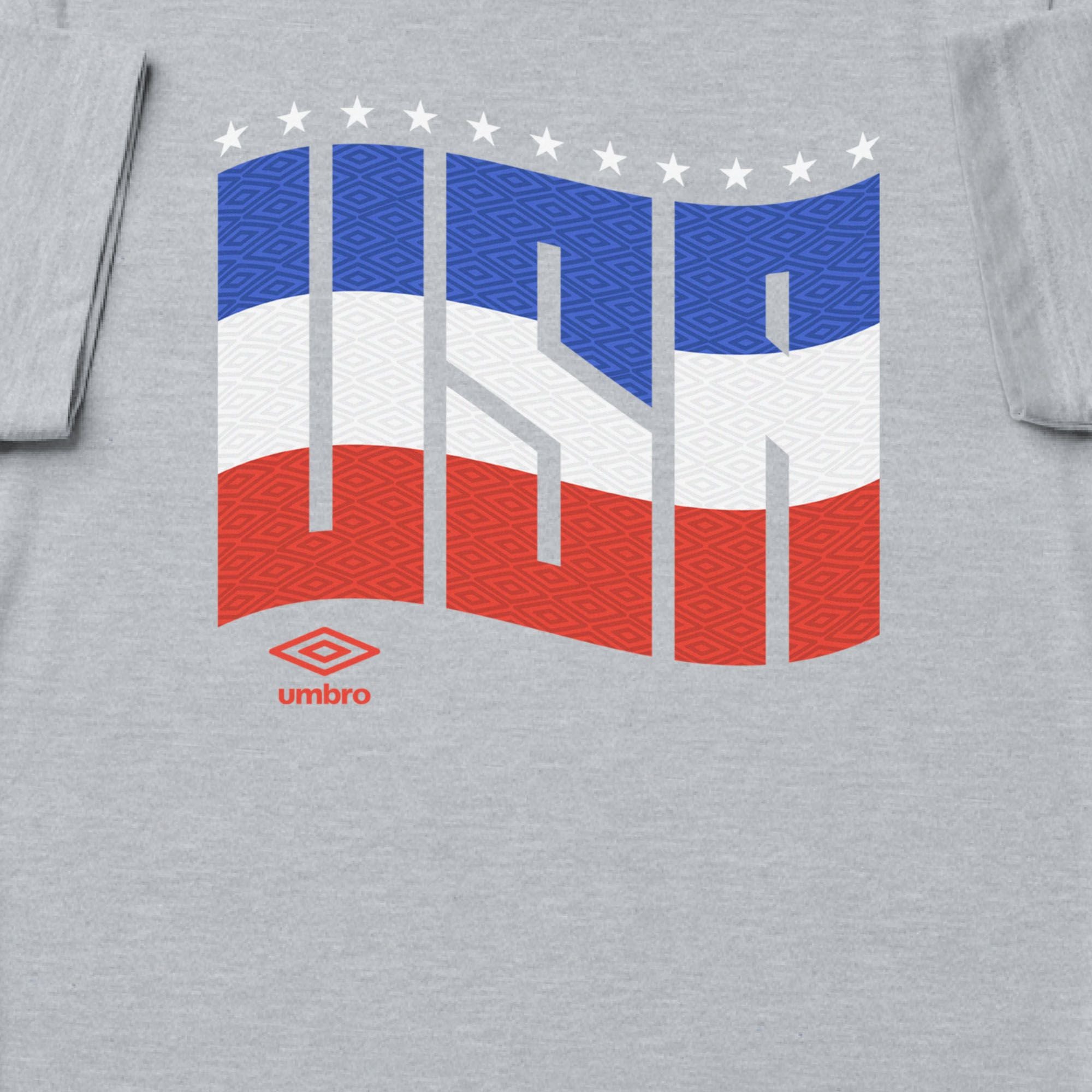 Umbro Adult USA Wavy Logo T-Shirt