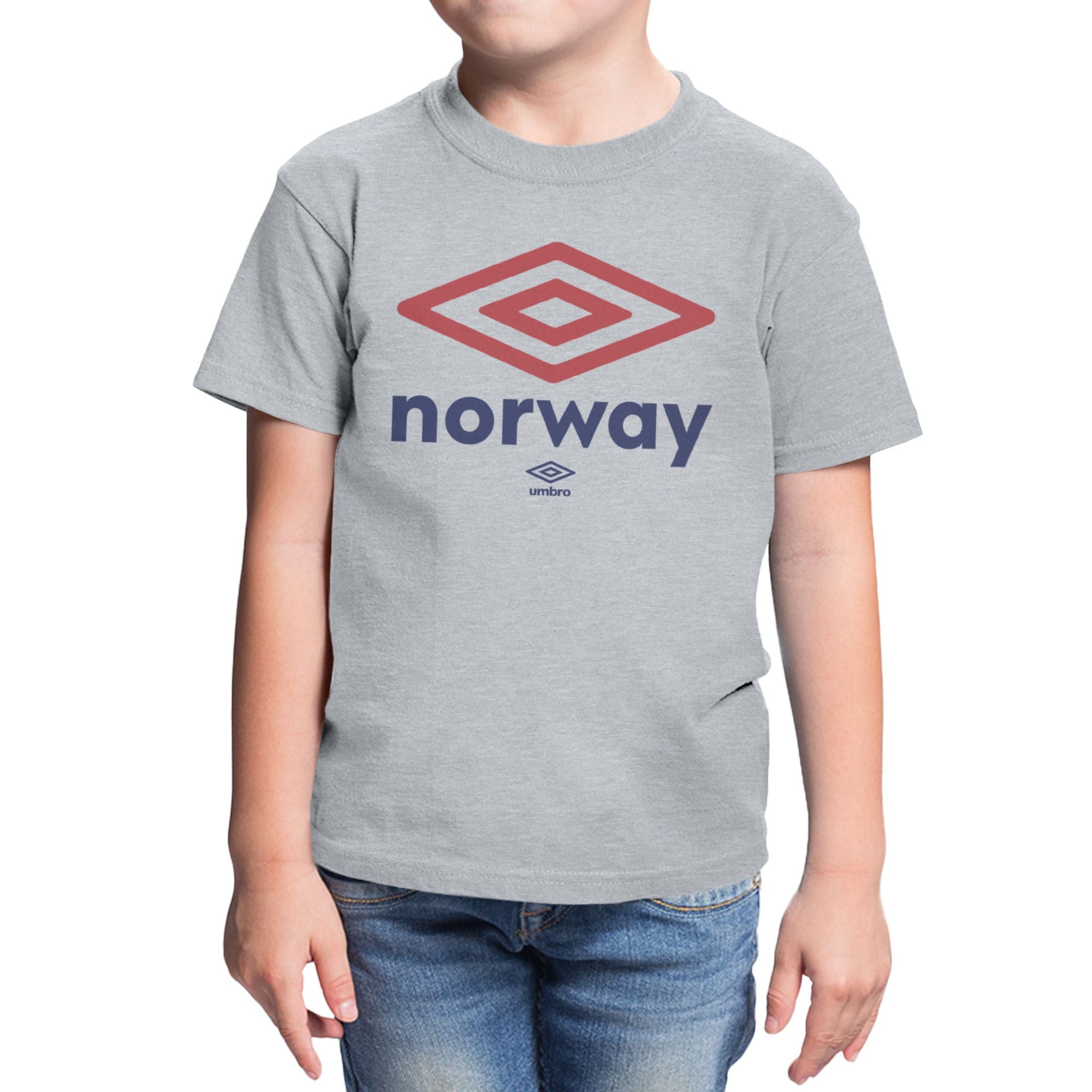 Umbro Kids Norway Diamond Logo T-Shirt