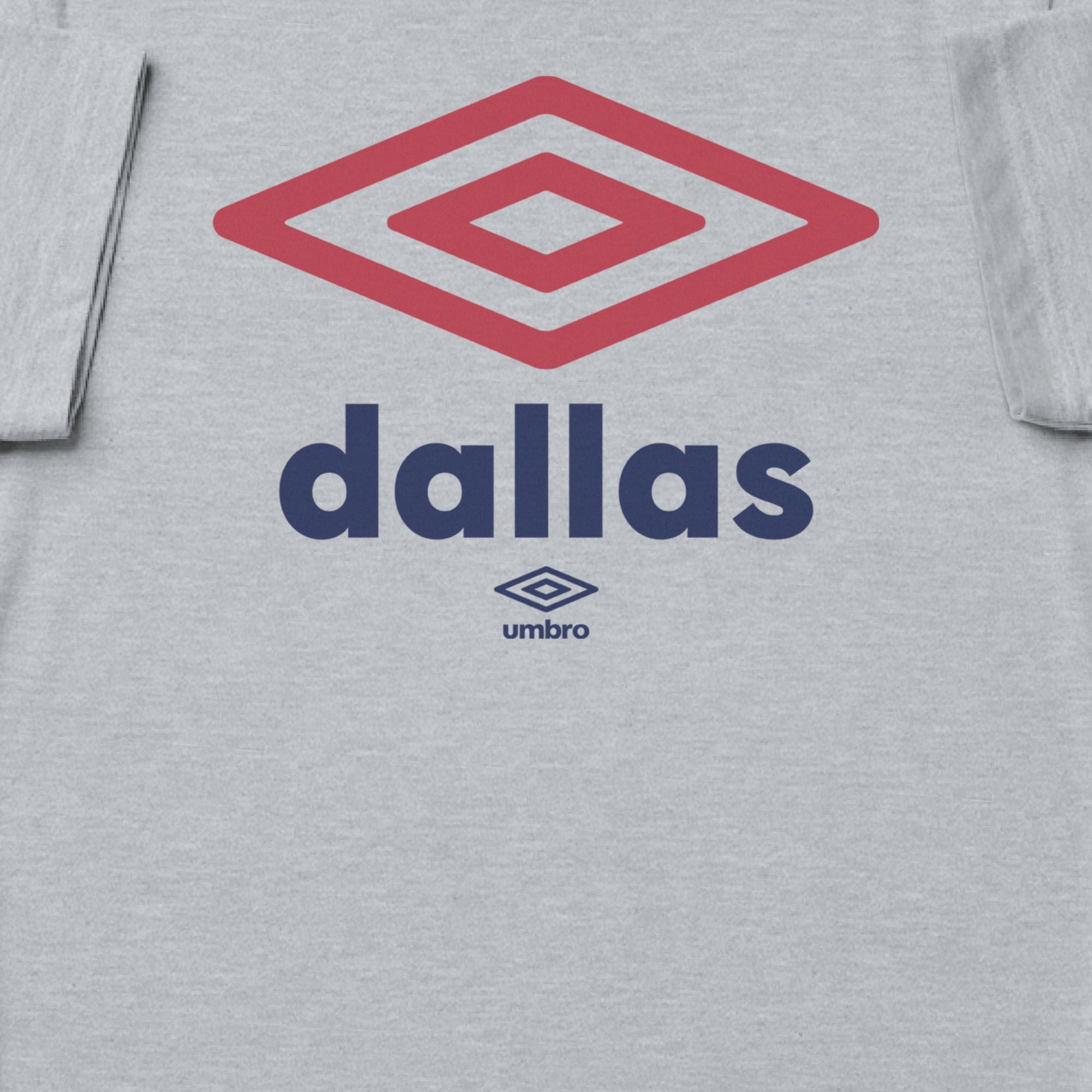 Umbro Adult Dallas City Diamond Logo T-Shirt
