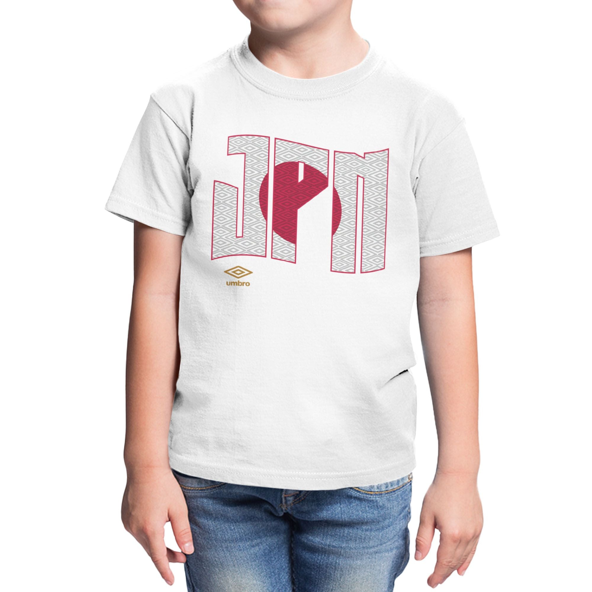 Umbro Kids Japan Wavy Logo T-Shirt