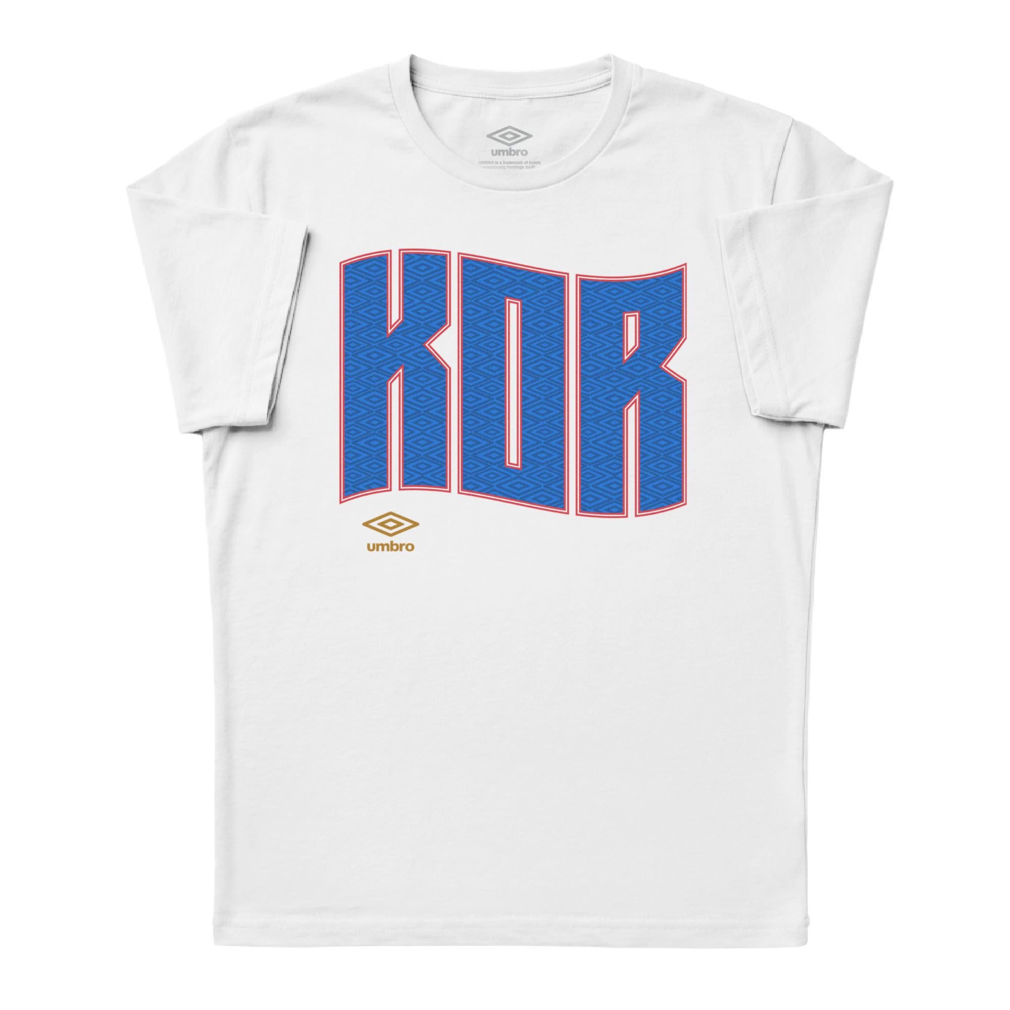 Umbro Korea Republic Wavy Logo T-Shirt White