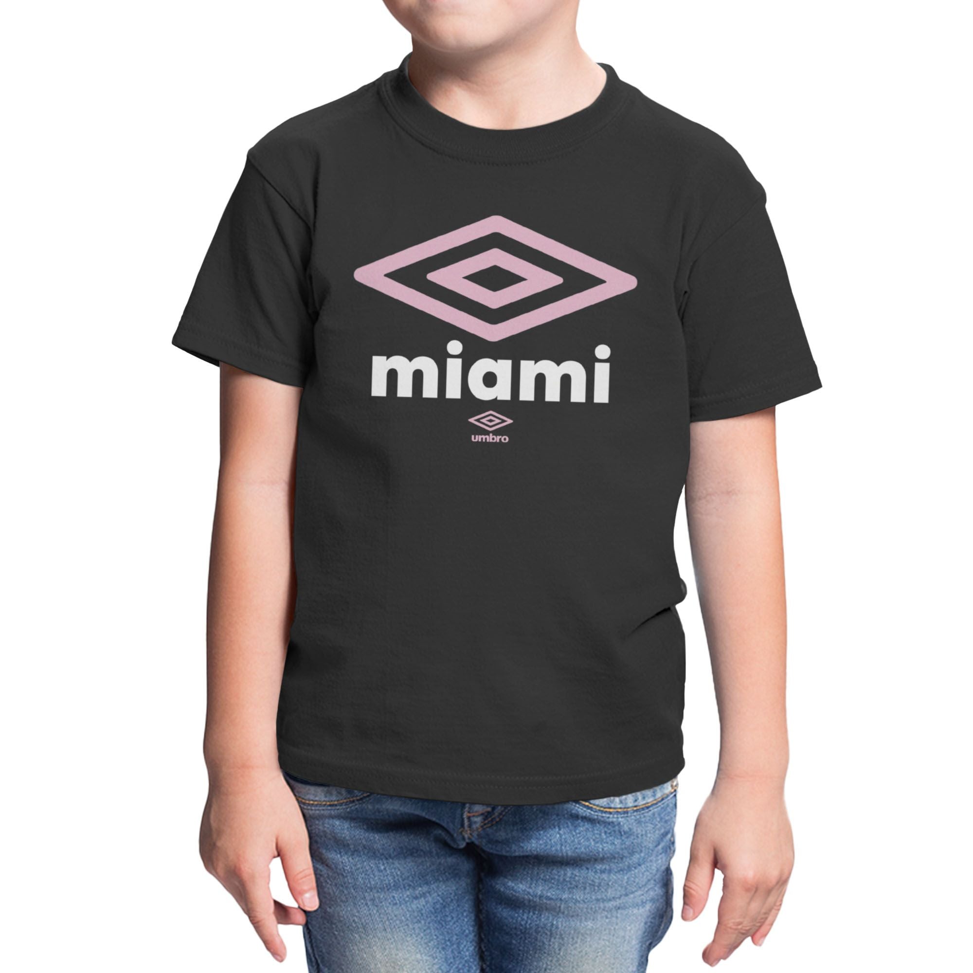 Umbro Kids Miami City Diamond Logo T-Shirt