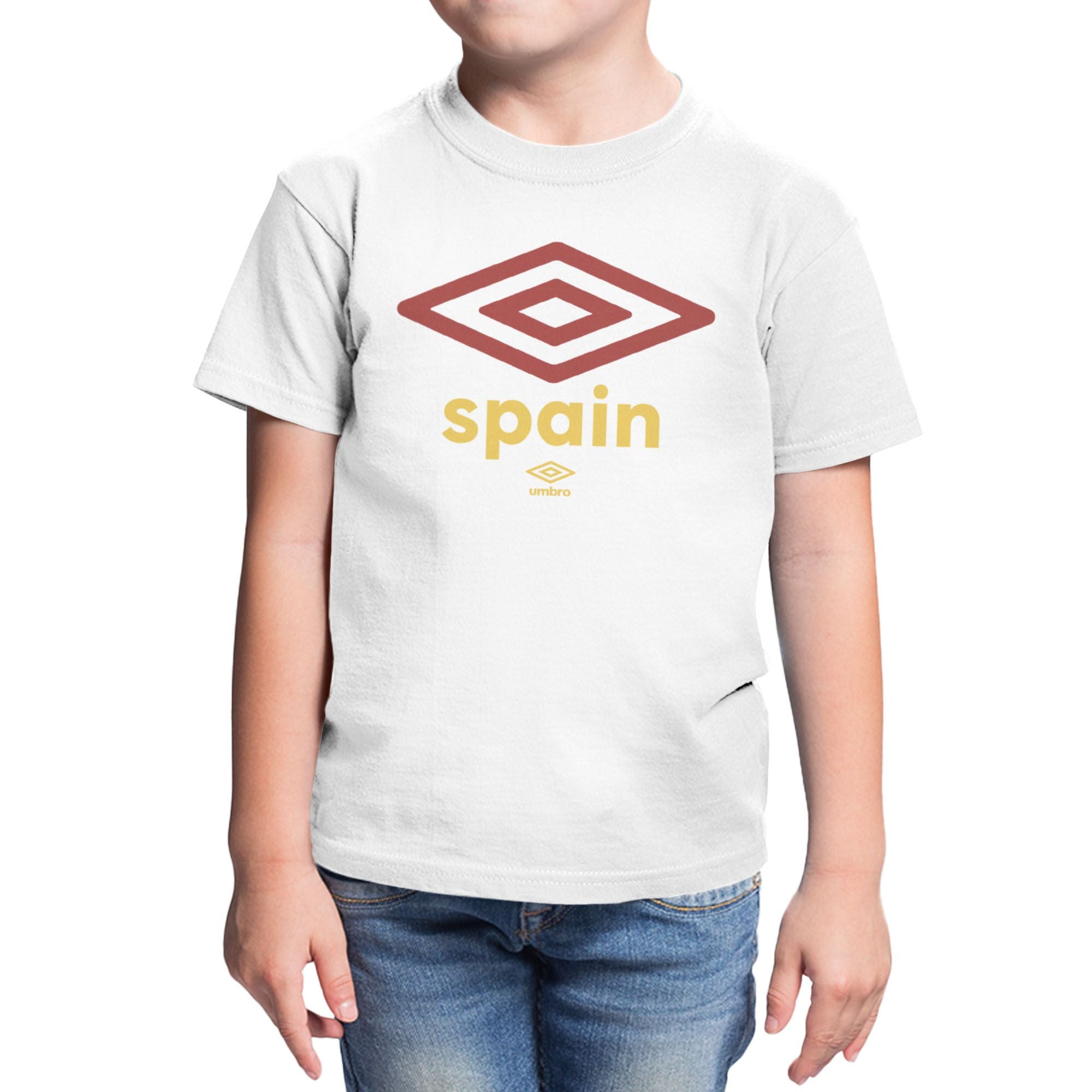Umbro Kids Spain Diamond Logo T-Shirt
