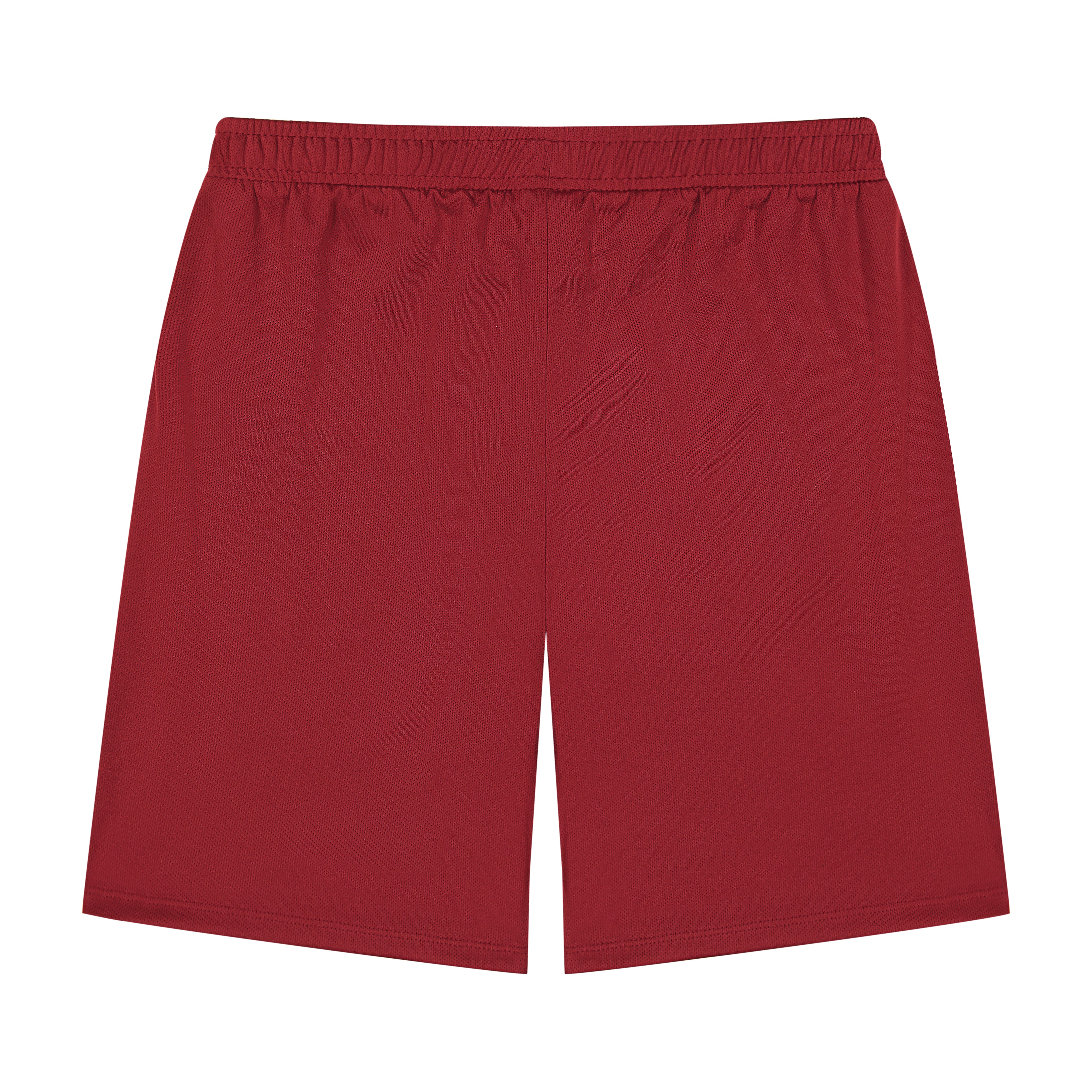 Boy's Maroon Club Soccer Shorts. Shop men's workout shorts with pockets by Umbro.