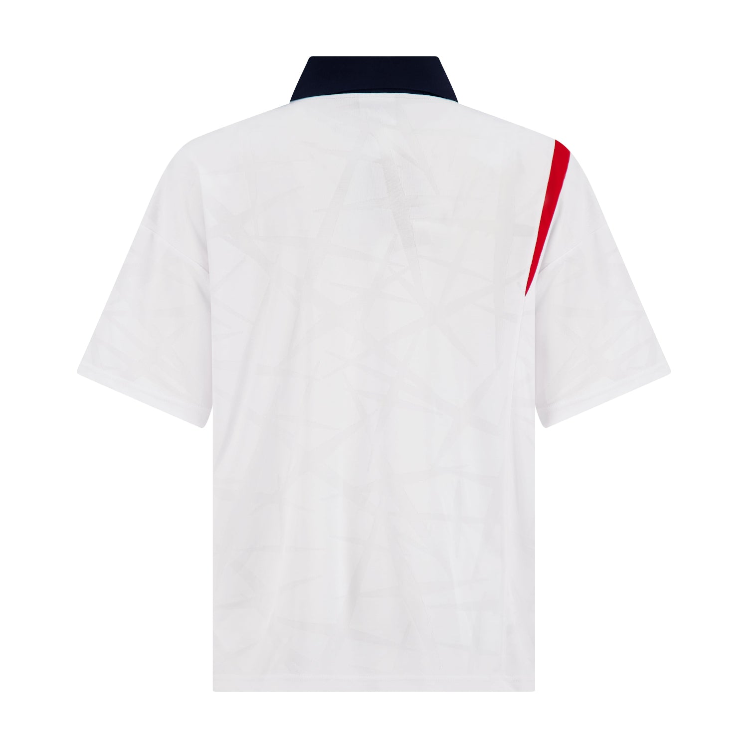 Red and white football soccer jersey shirt with collar - Shop unisex soccer shirts by Umbro