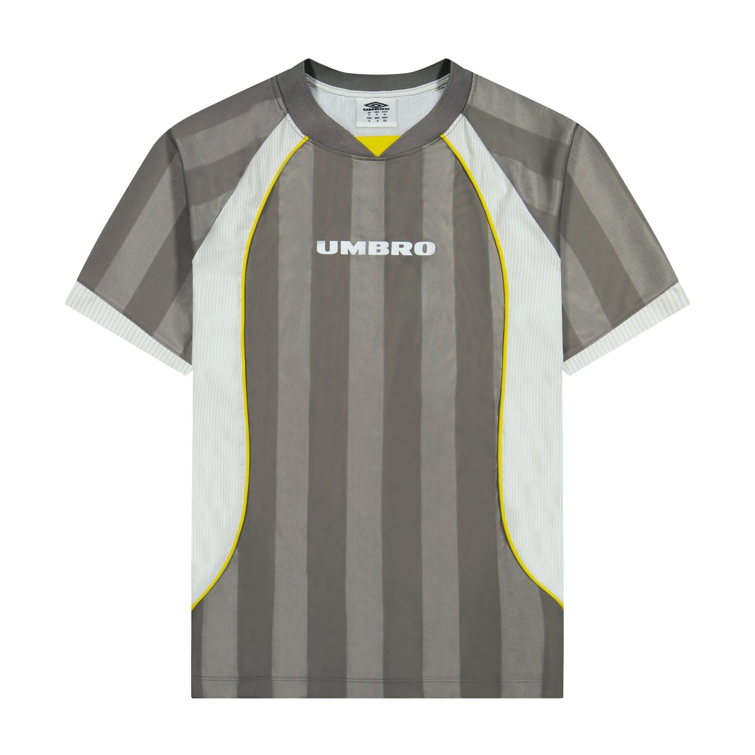 Men's retro panelled brushed nickel gray raglan shirt - Shop unisex workout tee shirts by Umbro