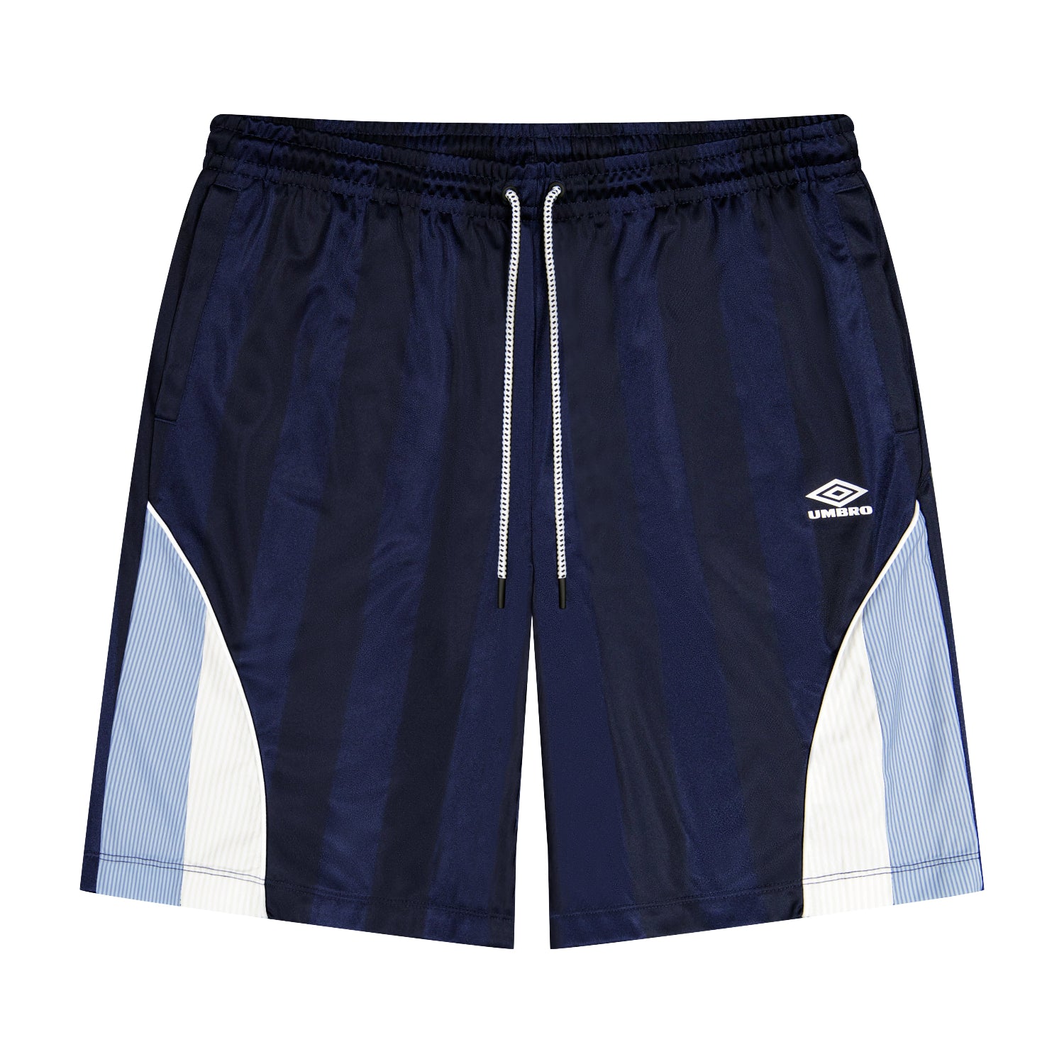 Umbro Men's Relaxed Fit Panelled Navy Blue Workout Short