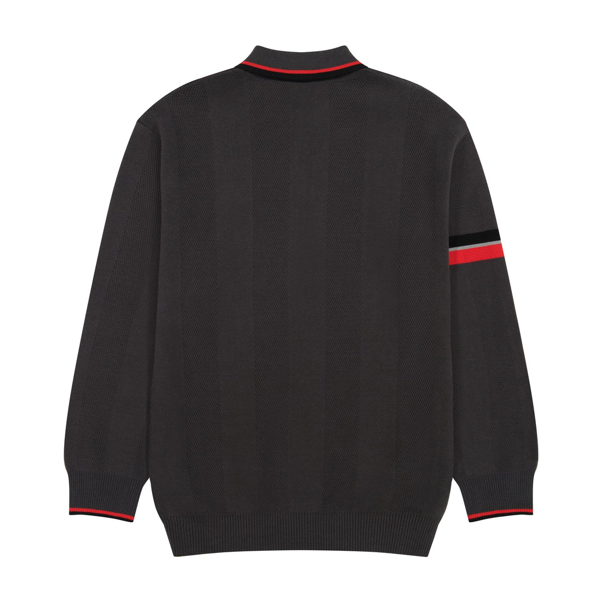 Umbro Men's Long Sleeve Knit Polo Shirt