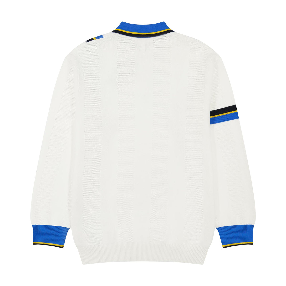 Umbro Men's Long Sleeve Knit Polo Shirt