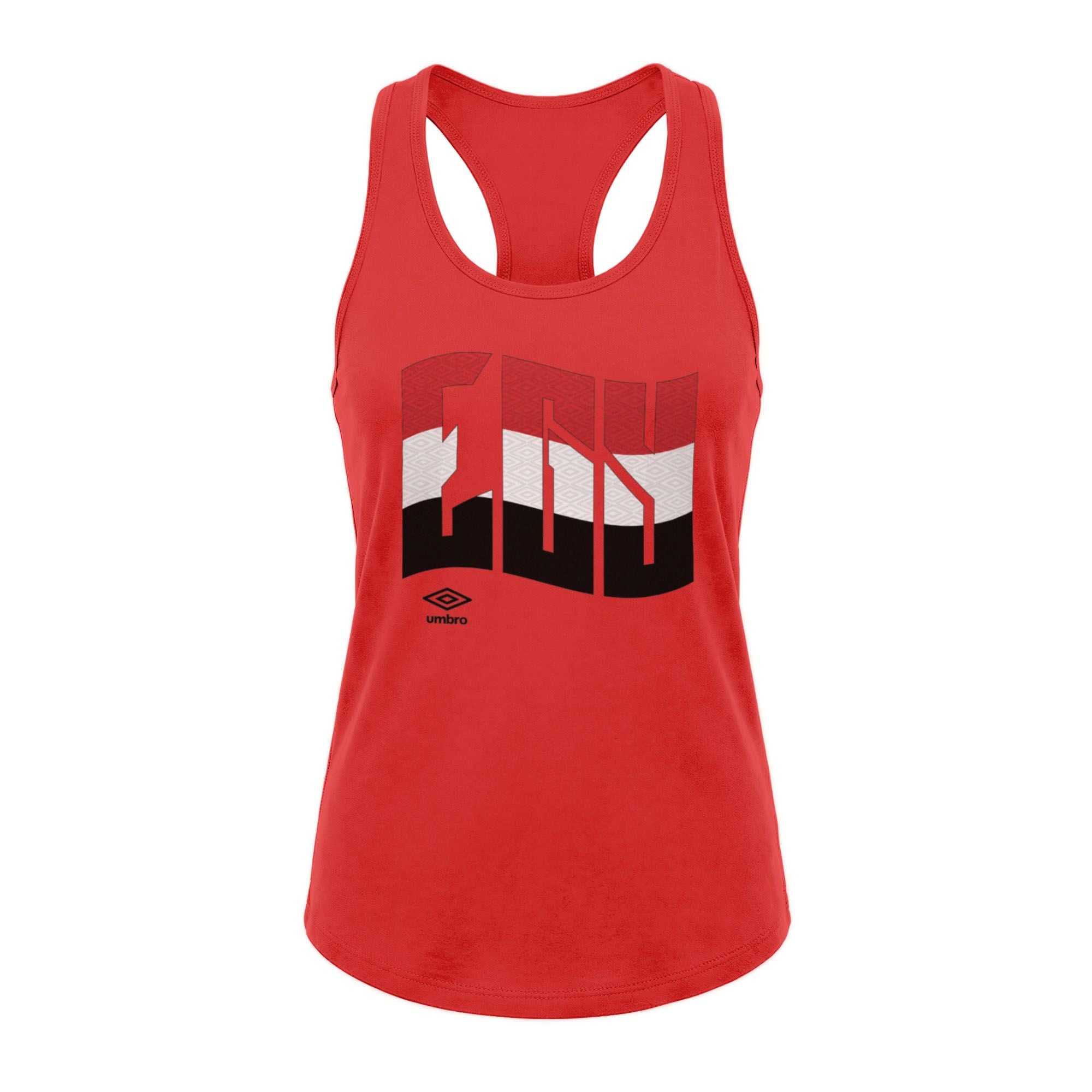 Umbro Egypt Wavy Logo Tank Red