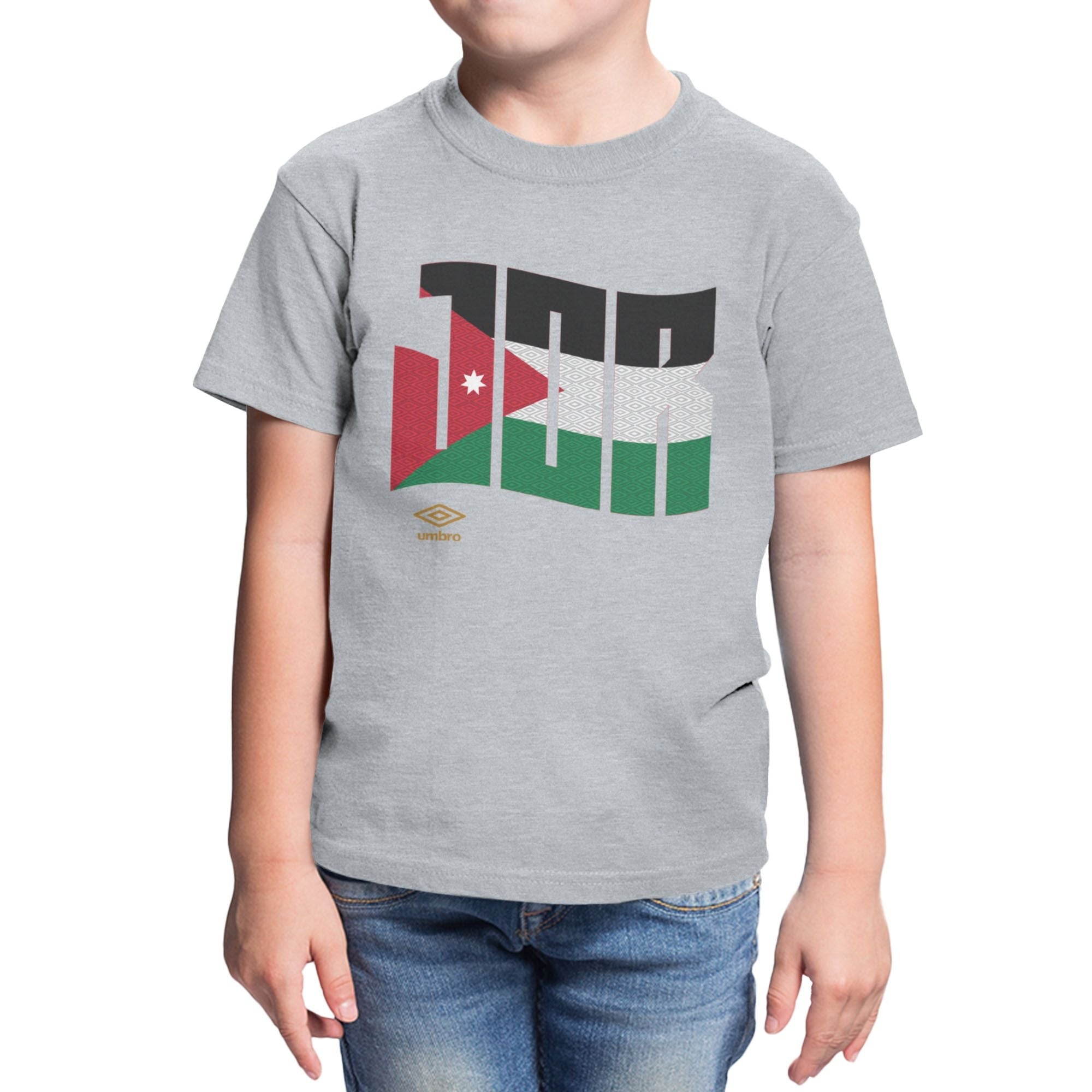 Umbro Kids Jordan Wavy Logo T-Shirt