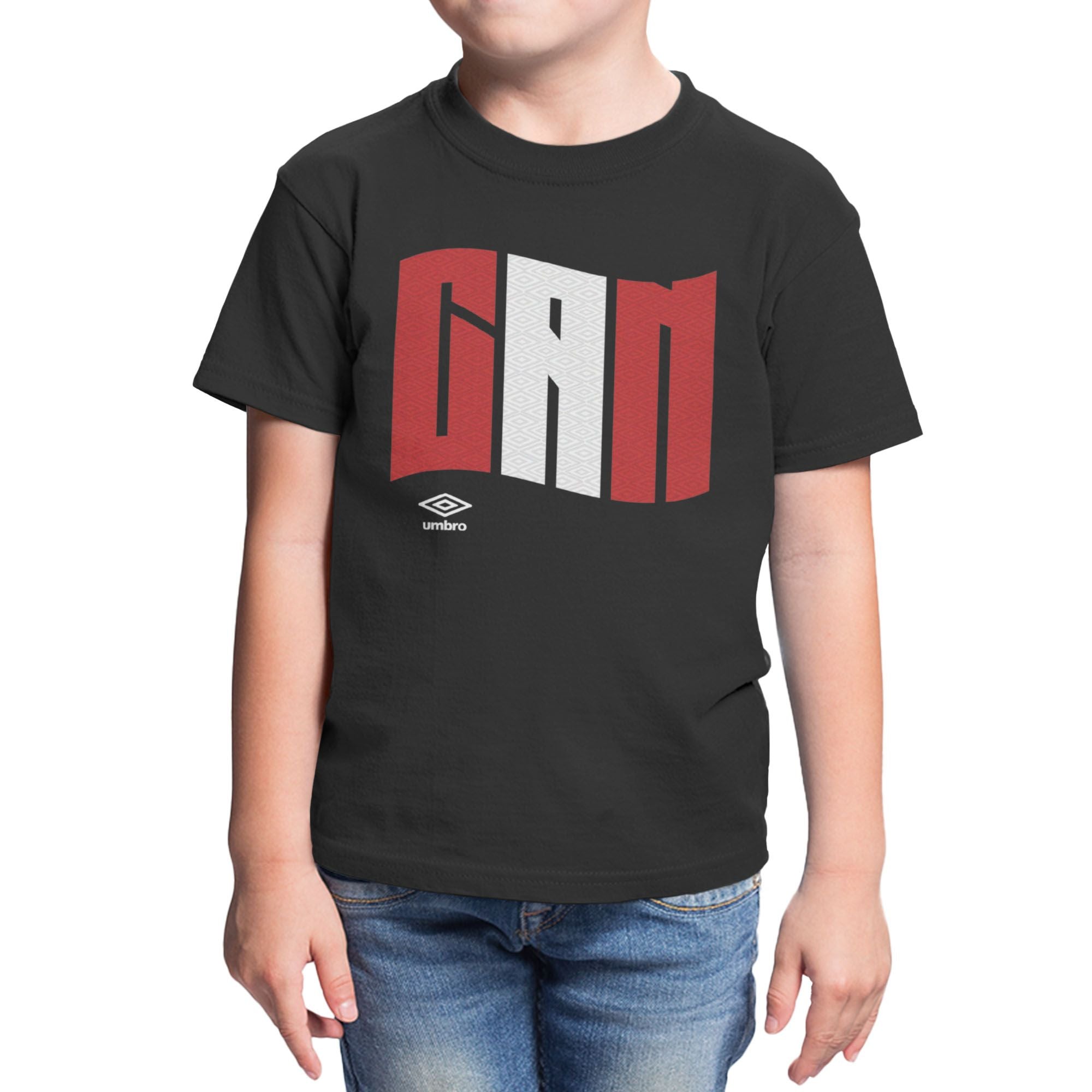 Umbro Kids Canada Wavy Logo T-Shirt