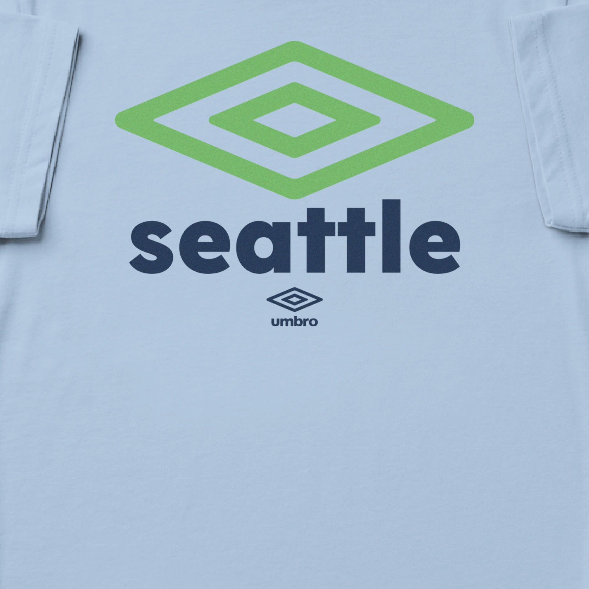 Umbro Adult Seattle City Diamond Logo T-Shirt