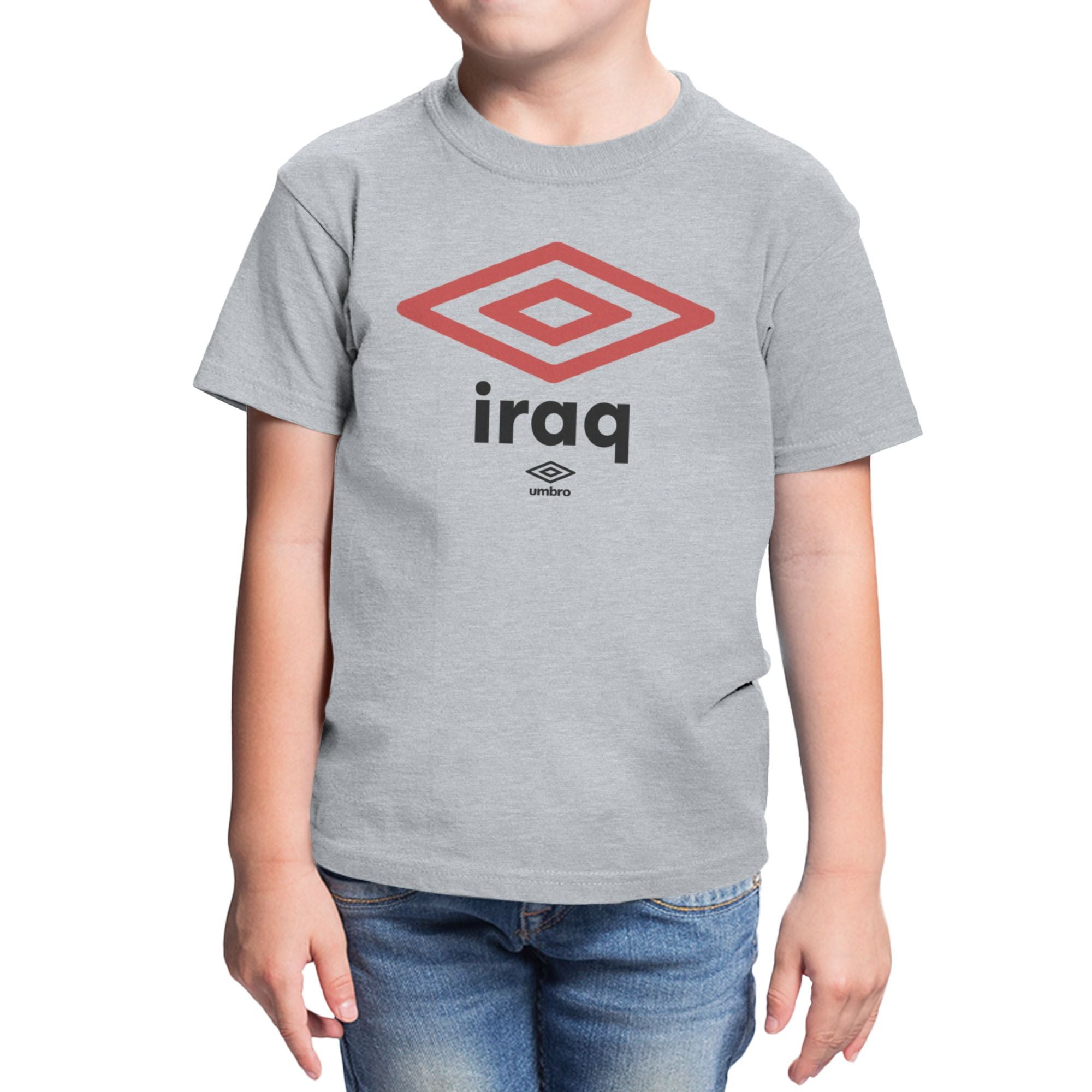 Umbro Kids Iraq Diamond Logo T-Shirt
