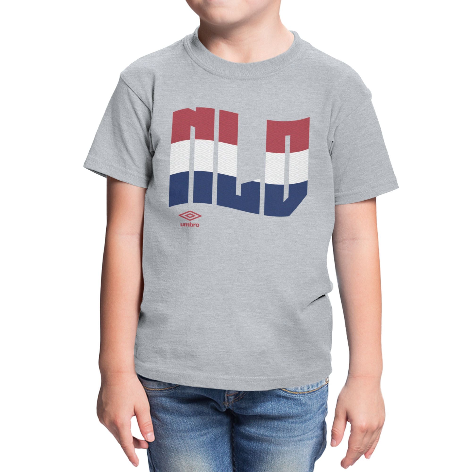 Umbro Kids Netherlands Wavy Logo T-Shirt