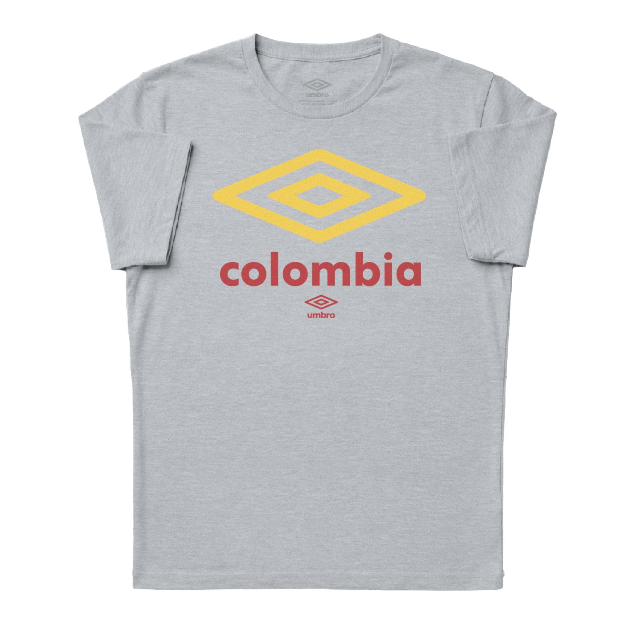 Umbro Adult Colombia Diamond Logo T-Shirt Sport Grey