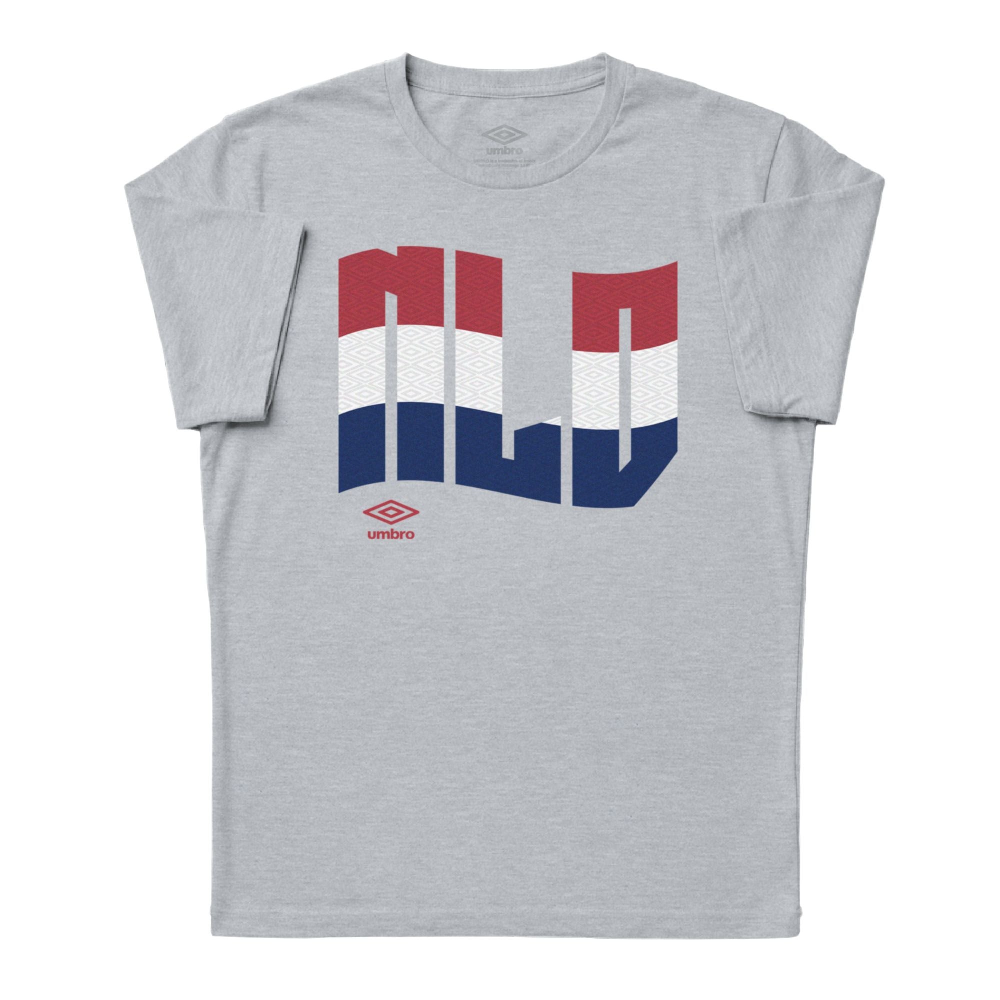 Umbro Netherlands Wavy Logo T-Shirt Sport Grey