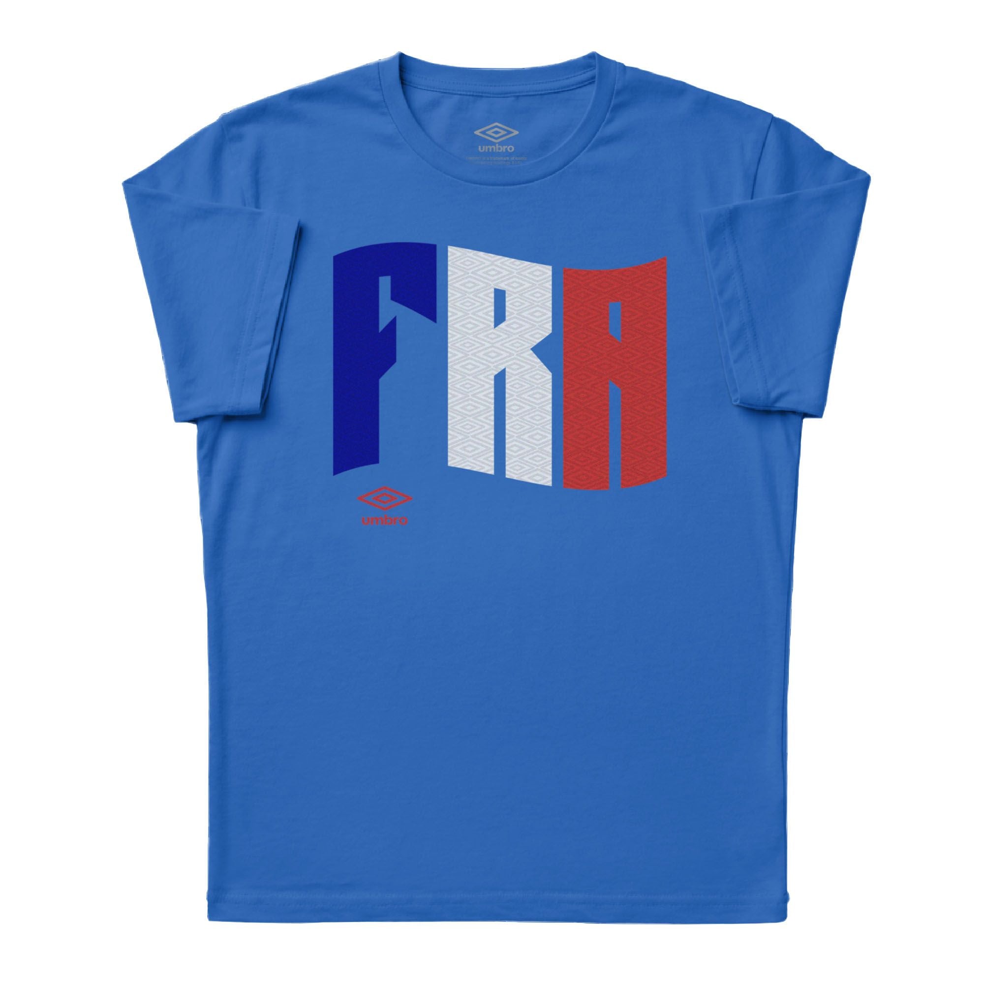Umbro France Wavy Logo T-Shirt Royal