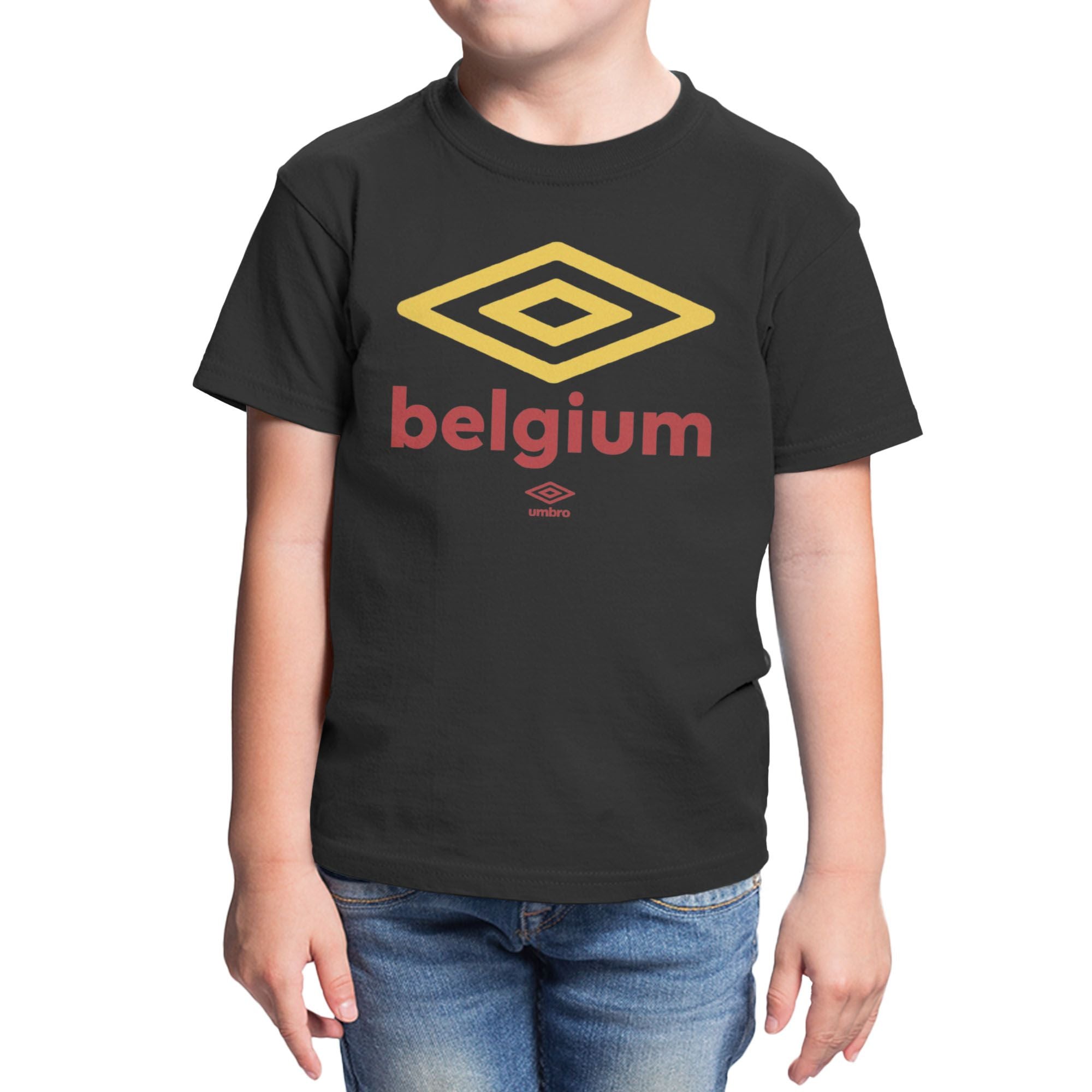 Umbro Kids Belgium Diamond Logo T-Shirt