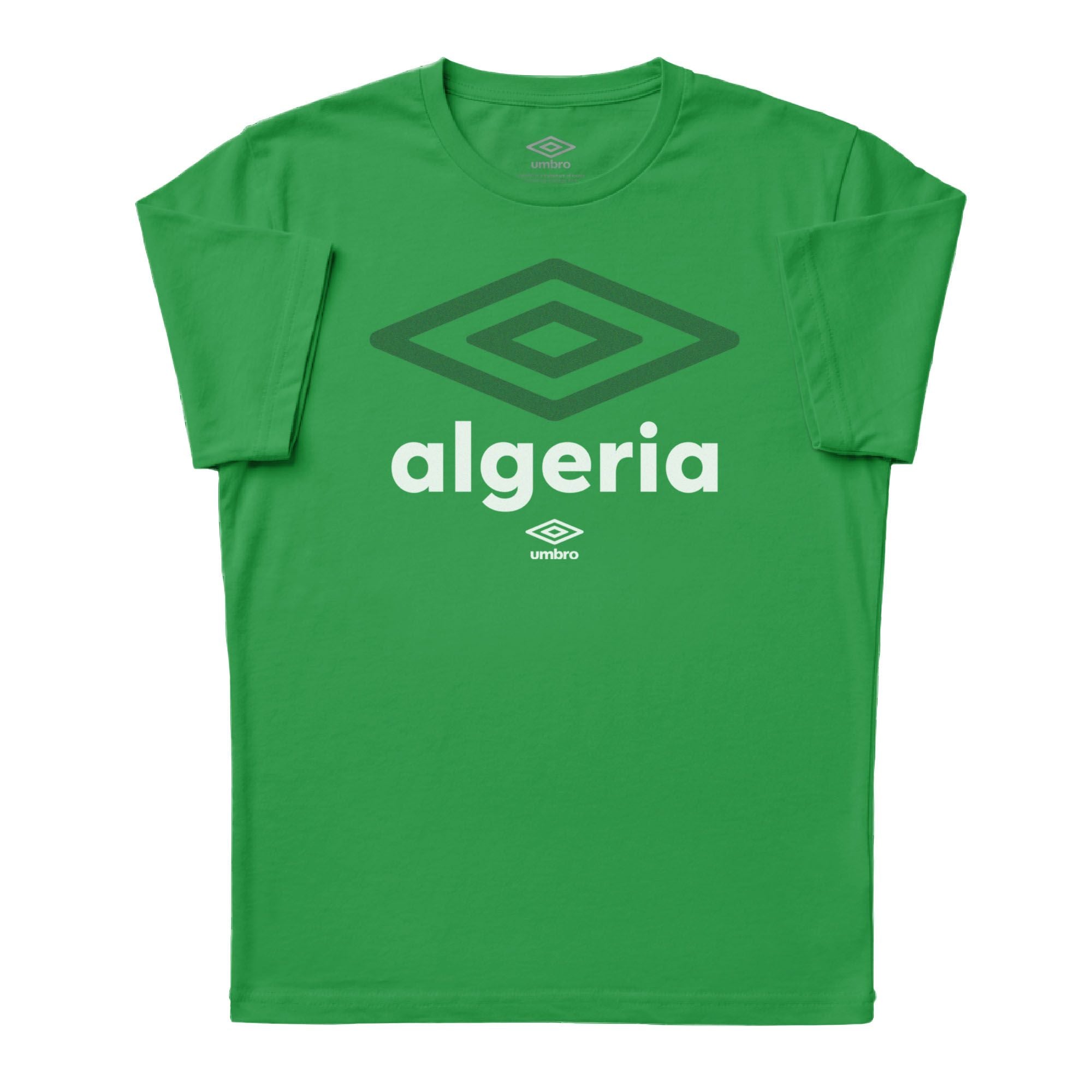 Umbro Algeria Diamond Logo T-Shirt Turf Green