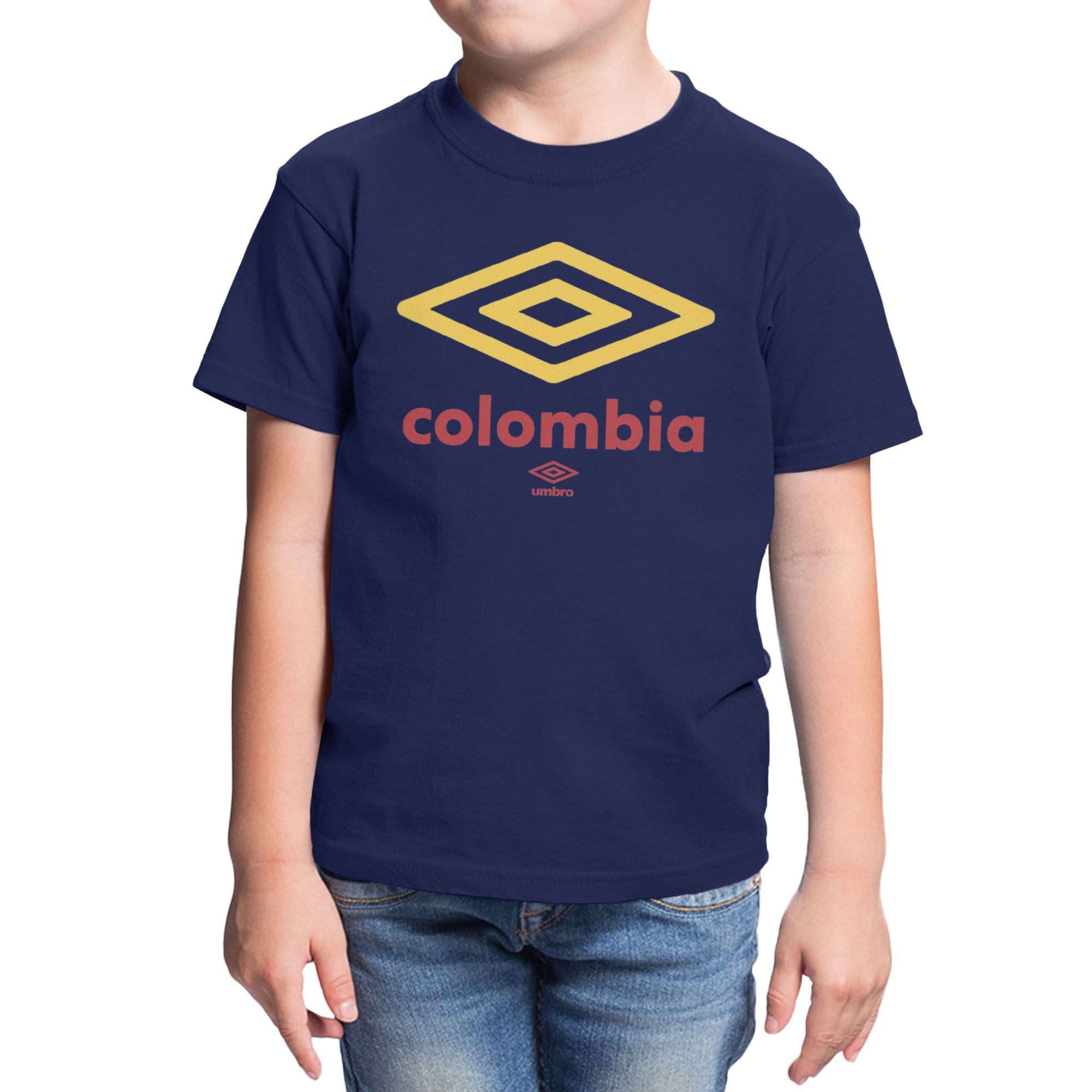 Umbro Kids Colombia Diamond Logo T-Shirt